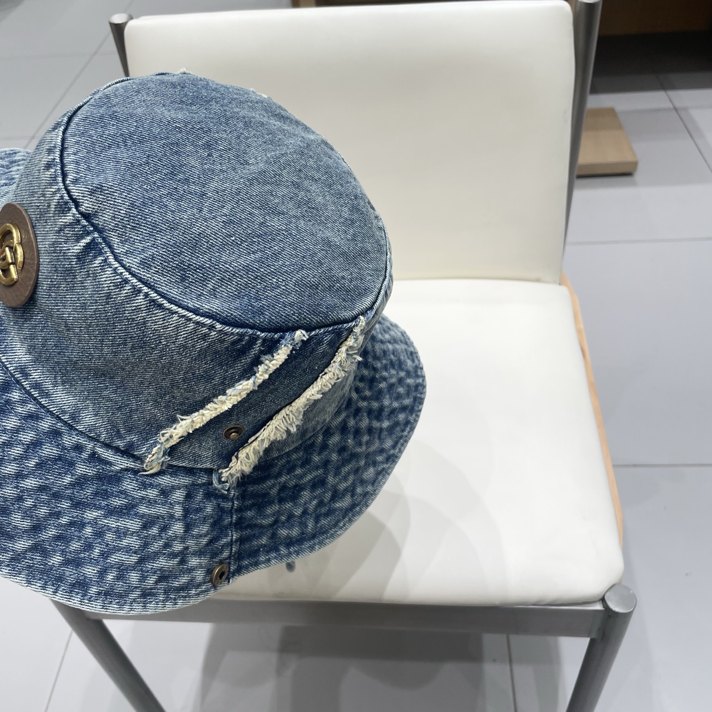  Gucci古奇美式复古西部牛仔渔夫帽女2025新款大头围遮阳帽防晒户外登山帽