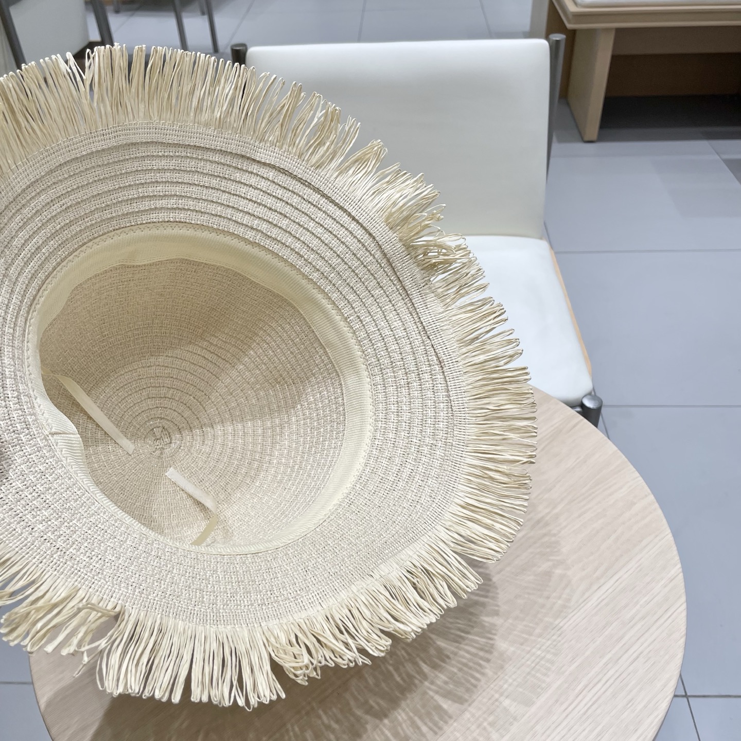  Gucci古奇女士帽子大檐韩版毛边透气草帽夏季遮阳防晒沙滩帽渔夫帽