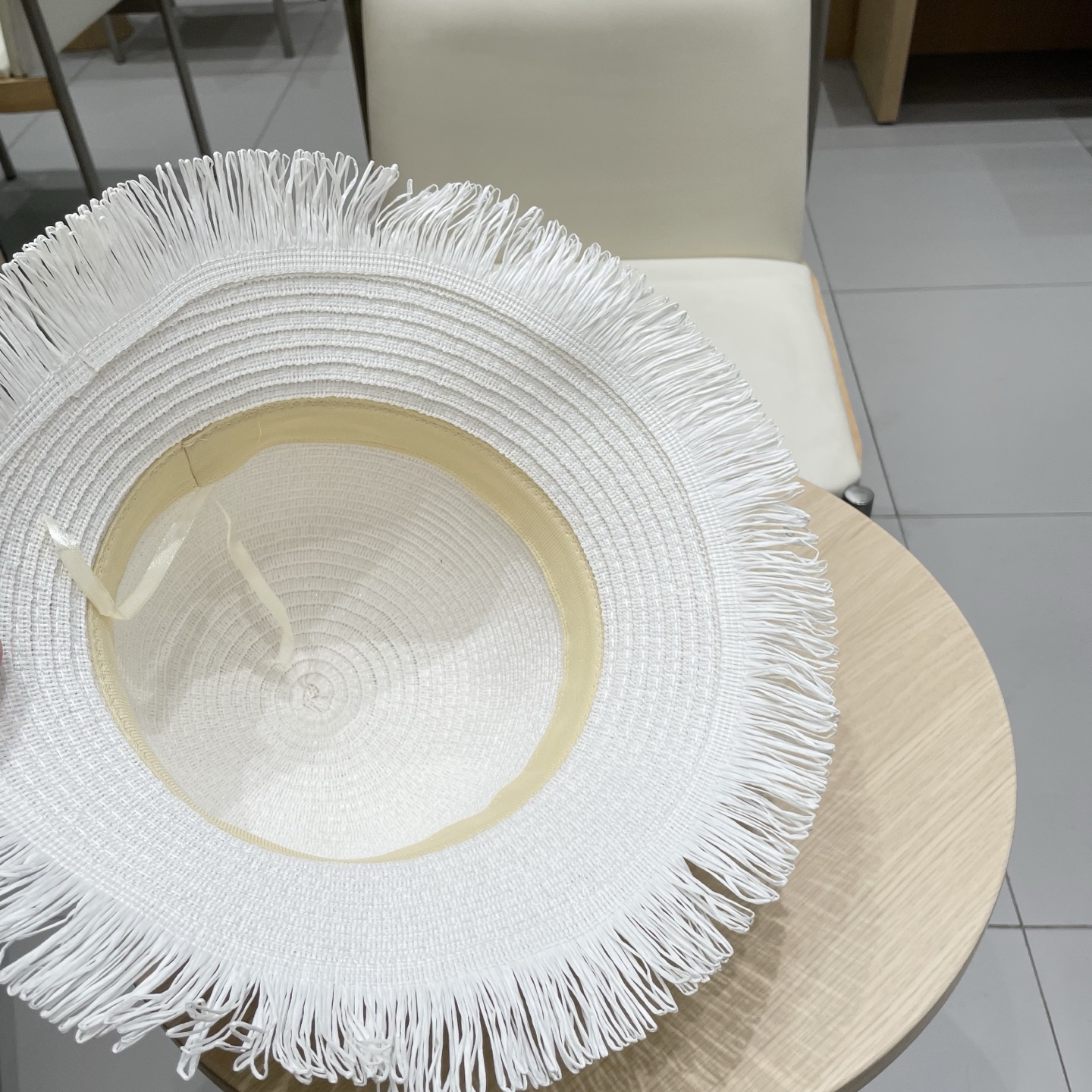  Gucci古奇女士帽子大檐韩版毛边透气草帽夏季遮阳防晒沙滩帽渔夫帽