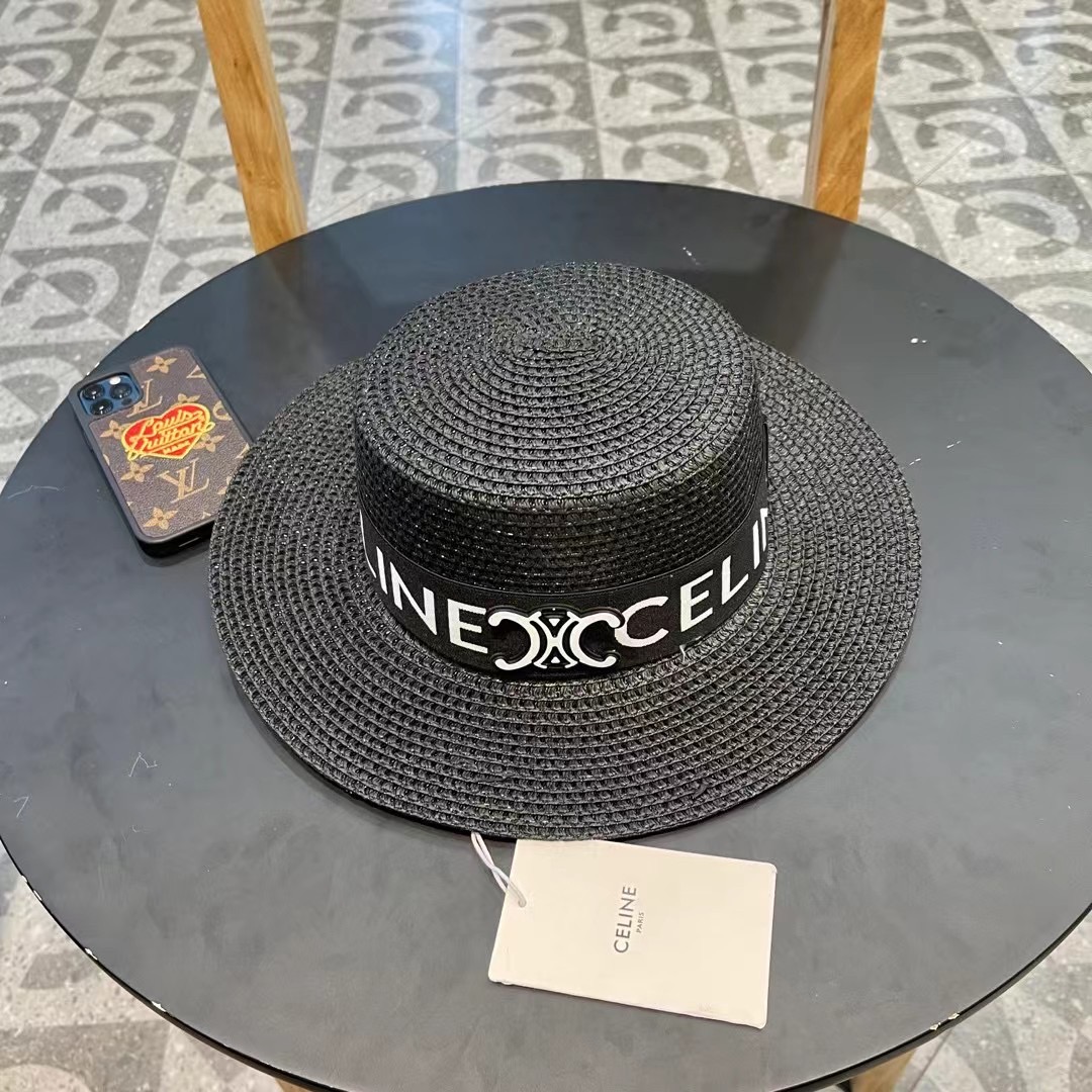 NO:222054,【CELINE】New retro top hat basin hat flat top straw hat, a must-have match when going out, buy it now!  Hat fisherman hat baseball hat knit hat, hat, celine, celine, espadrilles, hats19860909【CELINE赛琳】新款复古款礼帽盆帽平顶草帽,出街必备超好搭配,赶紧入手！帽子渔夫帽棒球帽针织帽,帽子,celine,celine,espadrilles,hats,hat