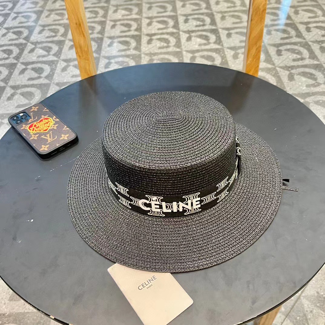 NO:222060,【Celine Celine】New simple flat top straw hat, a must-have for vacation and leisure, elegant and generous hat Fisherman's hat Baseball hat Knitted hat, hat, celine, celine, espadrilles, hats19860909【Celine赛琳】新款简约平顶草帽,度假休闲必备,优雅大方的一款帽子渔夫帽棒球帽针织帽,帽子,celine,celine,espadrilles,hats,hat