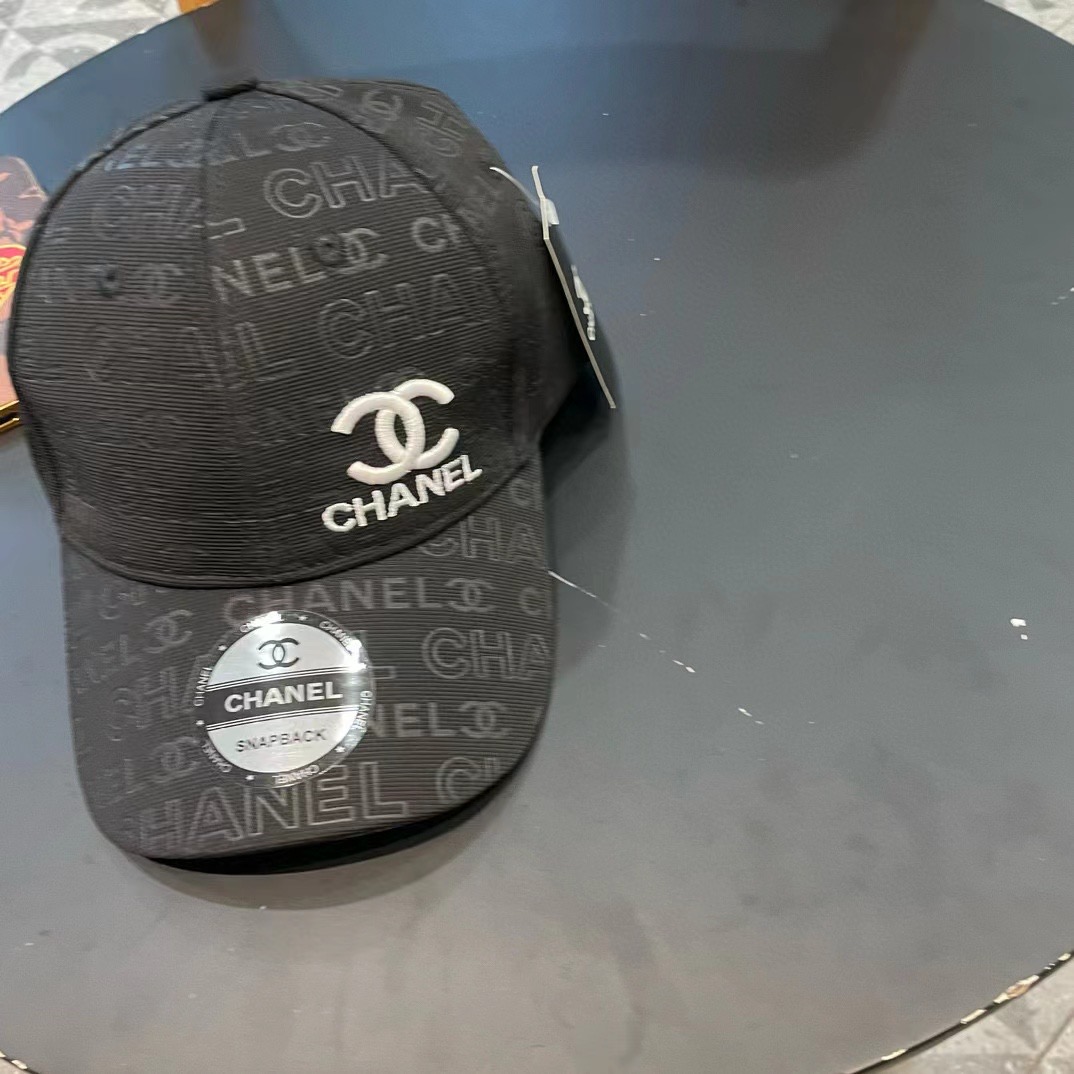  【CHANEL香奈儿】2024新款刺绣山茶花棒球帽，新款出货，大牌款超好搭配，赶紧入手！