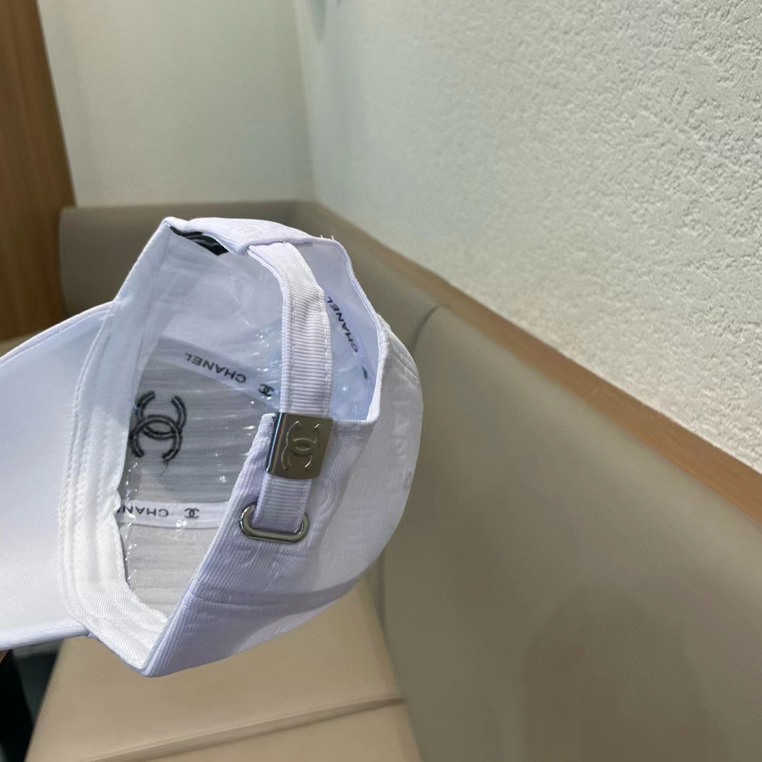  【CHANEL香奈儿】2024新款刺绣山茶花棒球帽，新款出货，大牌款超好搭配，赶紧入手！