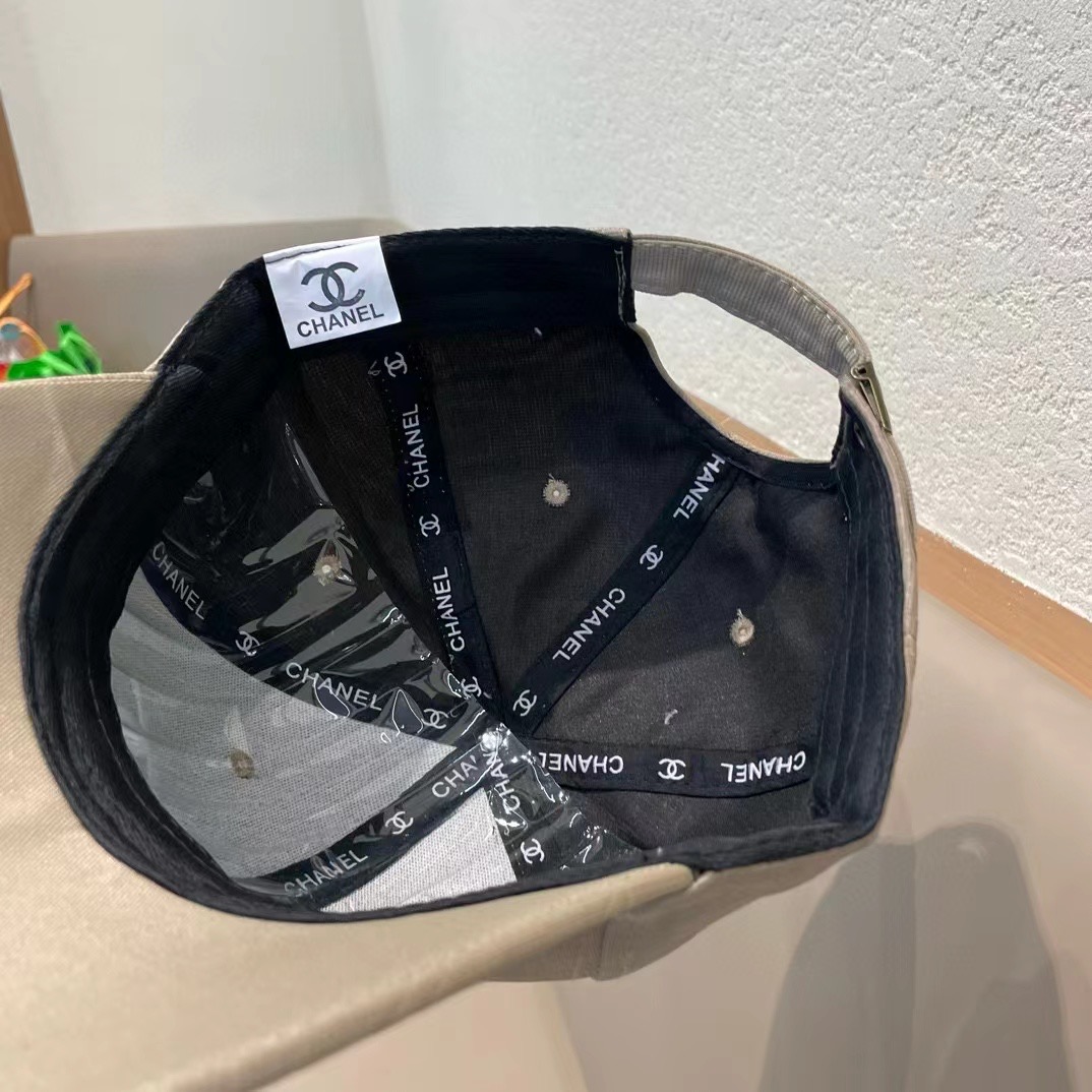  【CHANEL香奈儿】2024新款刺绣山茶花棒球帽，新款出货，大牌款超好搭配，赶紧入手！