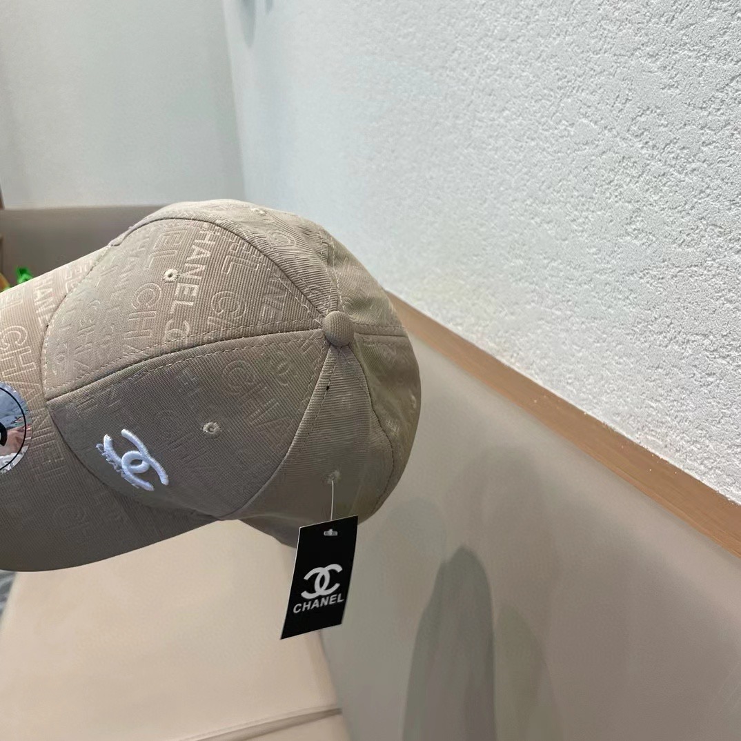  【CHANEL香奈儿】2024新款刺绣山茶花棒球帽，新款出货，大牌款超好搭配，赶紧入手！