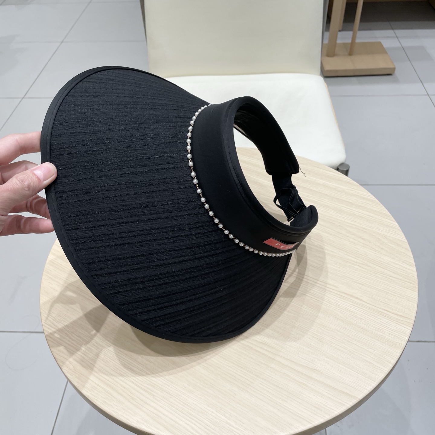 【PRADA普拉达】2025季新款拼色独家款遮阳帽空顶帽男女百搭款～休闲出街神器