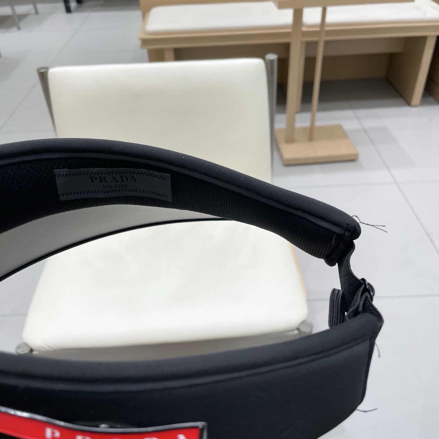 【PRADA普拉达】2025季新款拼色独家款遮阳帽空顶帽男女百搭款～休闲出街神器