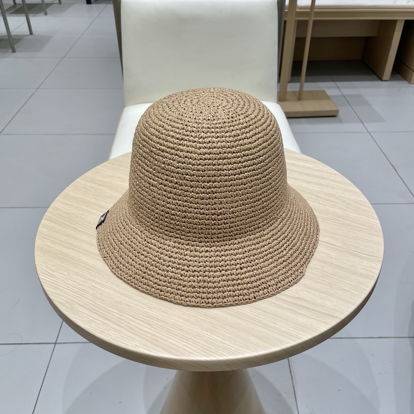 celine塞琳女款2025新款凯旋门拉菲草渔夫帽女夏季透气防晒帽度假沙滩