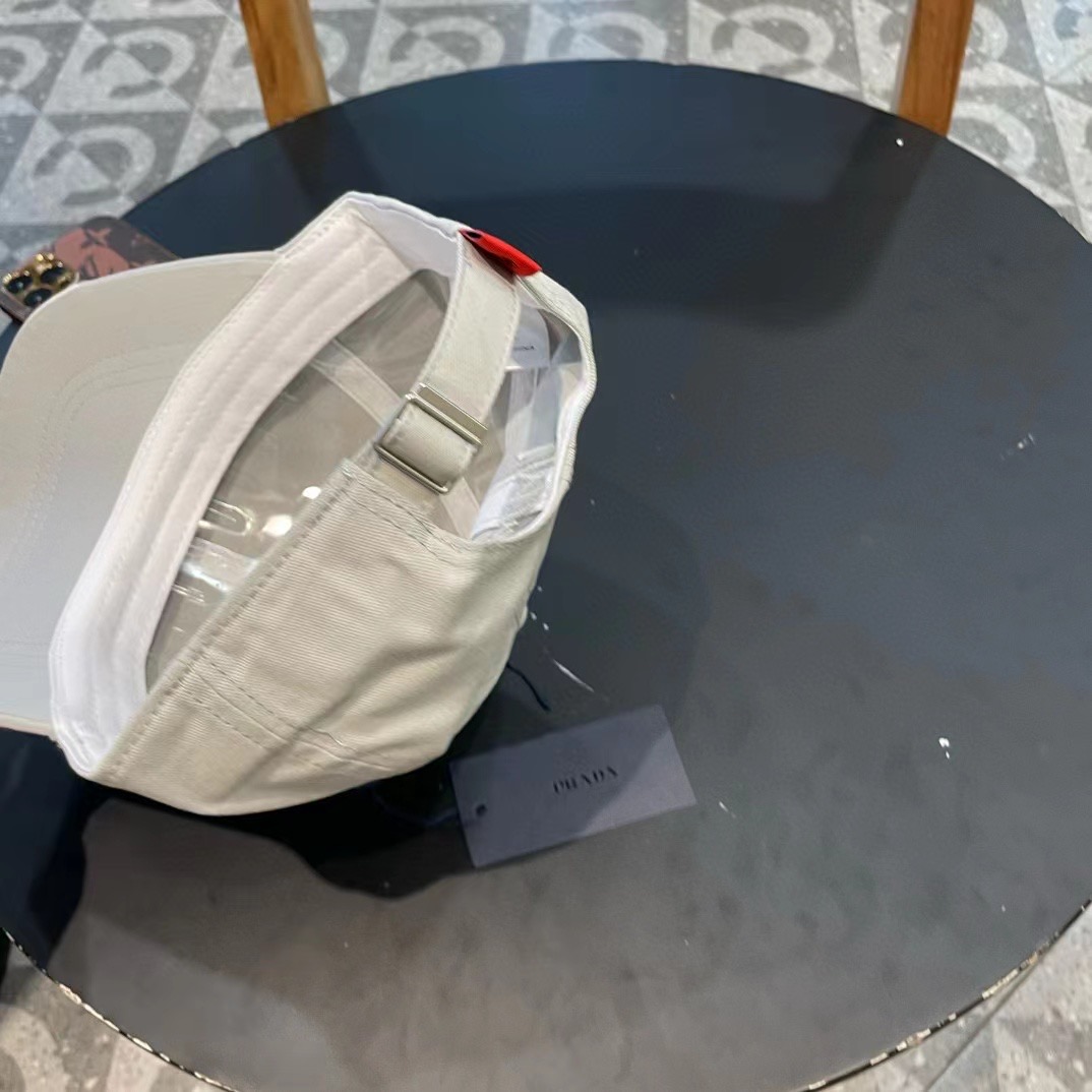 PRADA普拉达新款鸭舌帽，男女款棒球帽，高级定制，头围57cm