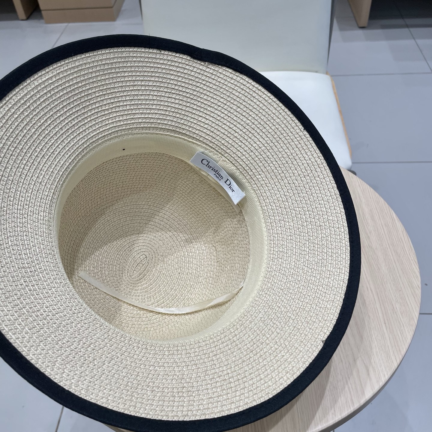  Dior迪奥新款盆帽，名媛风草帽，头围57cm