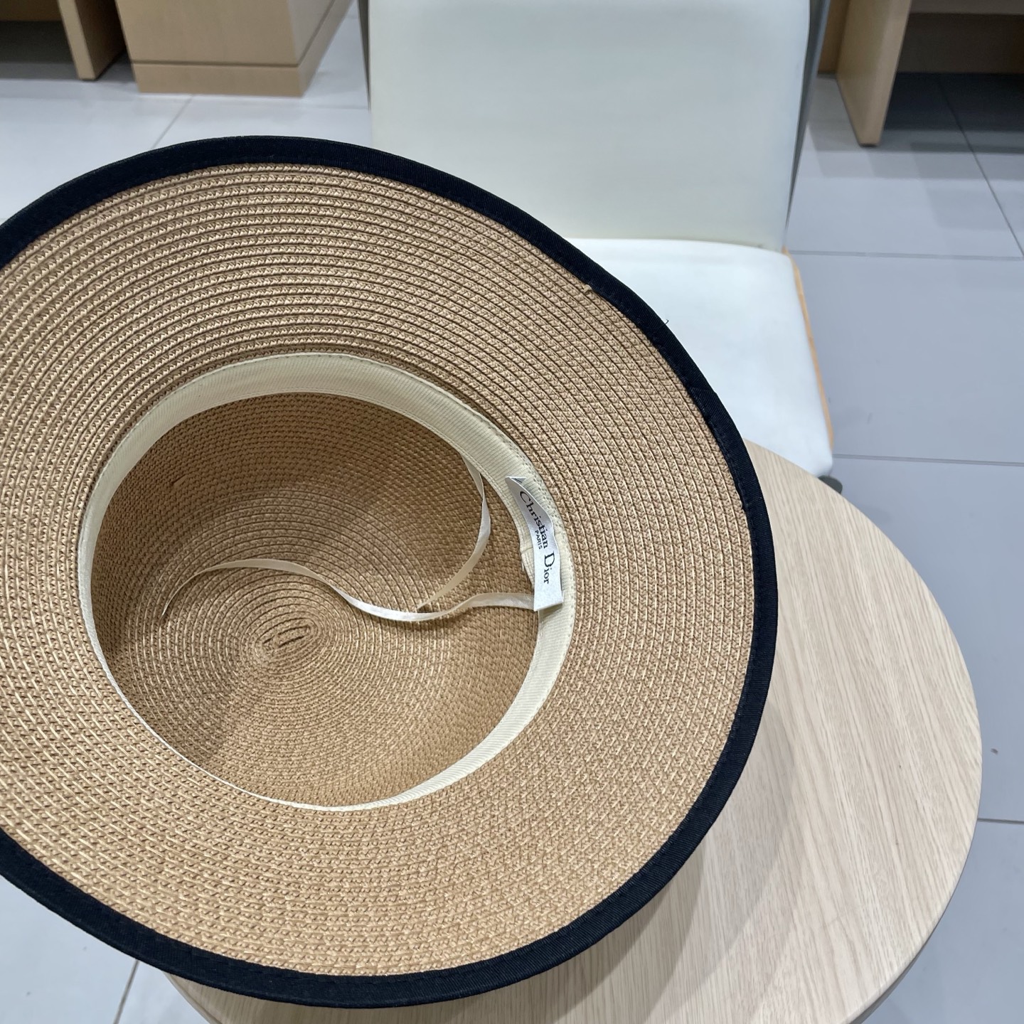  Dior迪奥新款盆帽，名媛风草帽，头围57cm