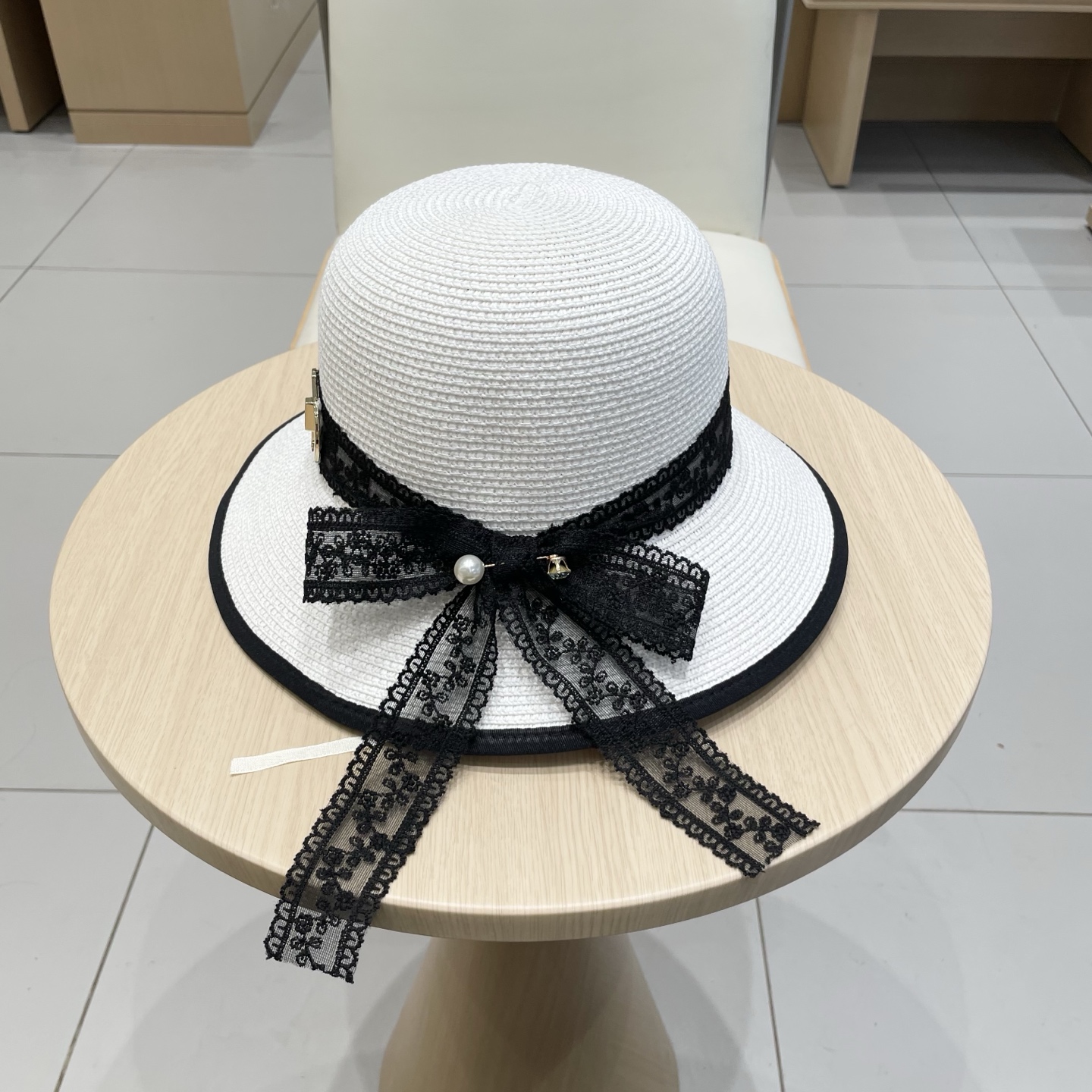  Dior迪奥新款盆帽，名媛风草帽，头围57cm