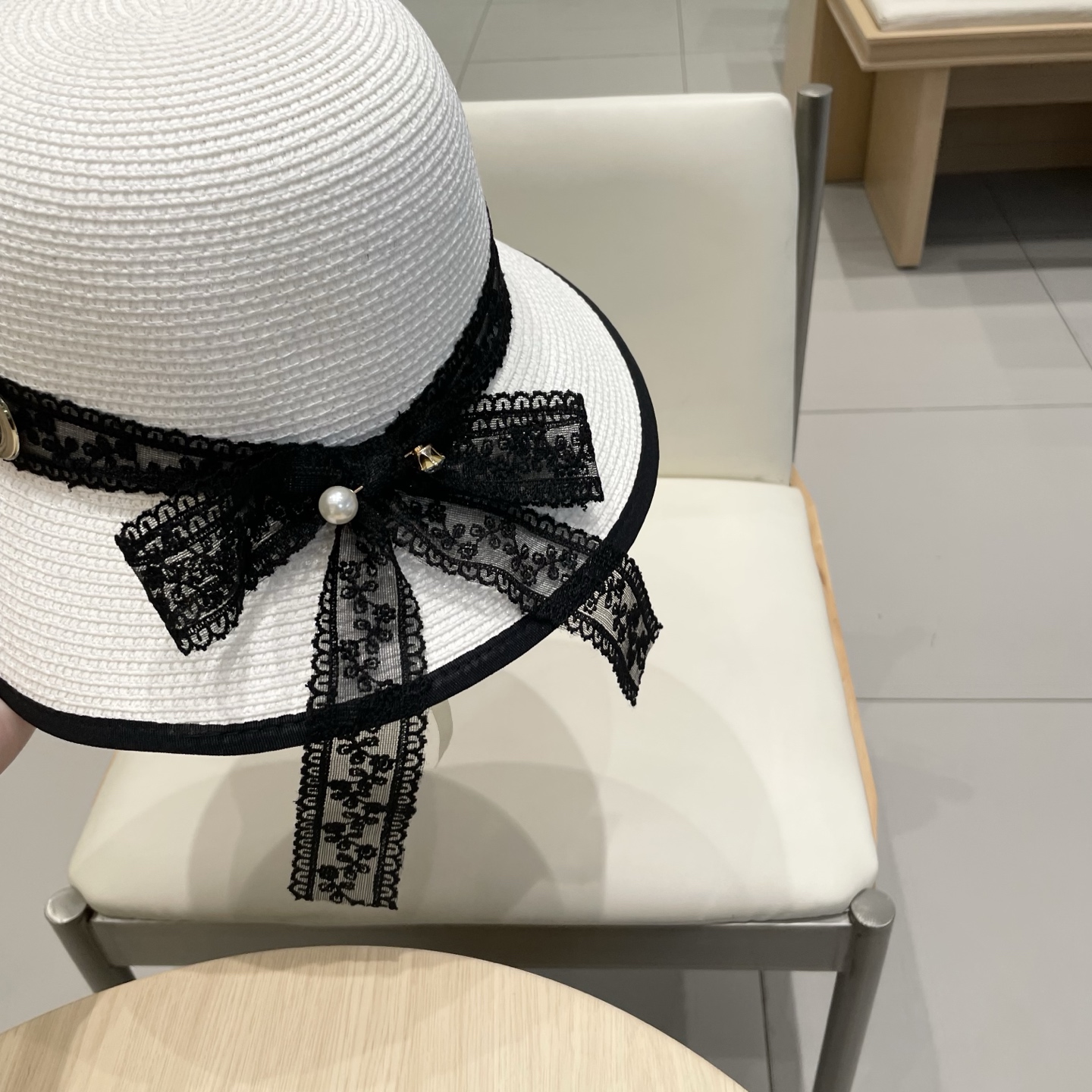  Dior迪奥新款盆帽，名媛风草帽，头围57cm