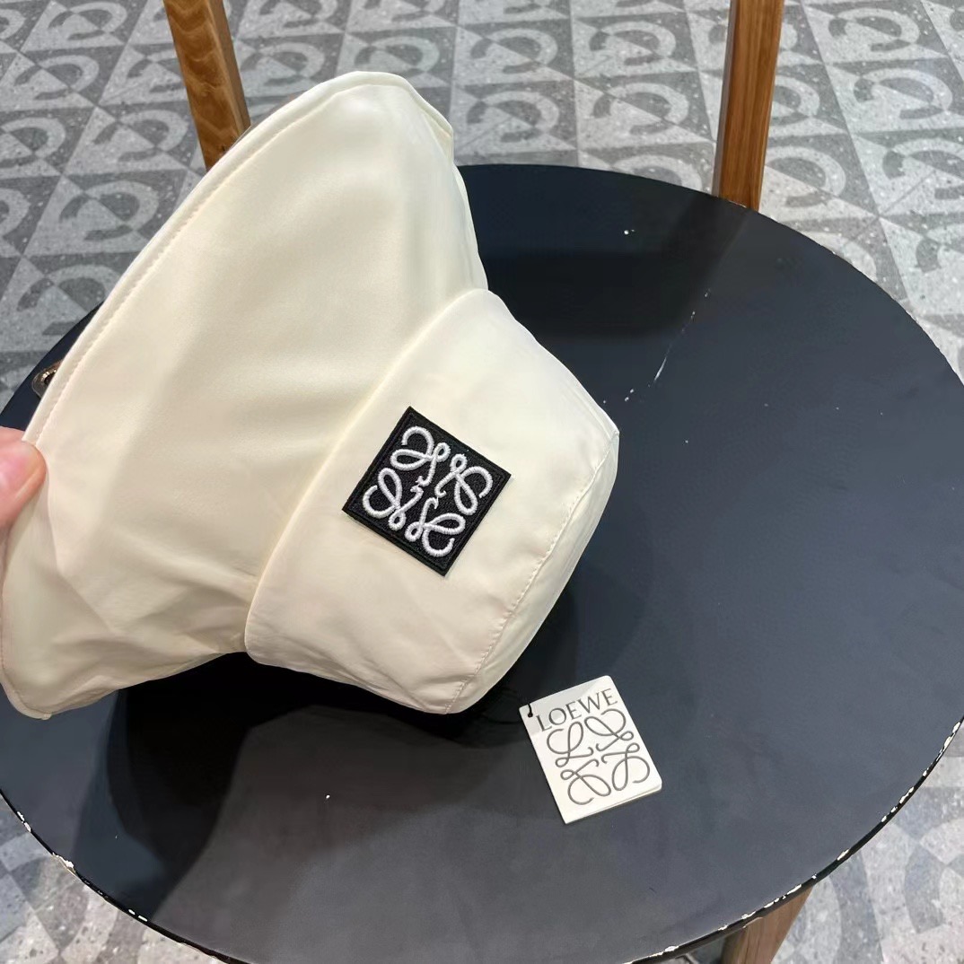 【LOEWE罗意威】2024新款长沿简约遮阳渔夫帽🌈 经典男女款～百搭休闲