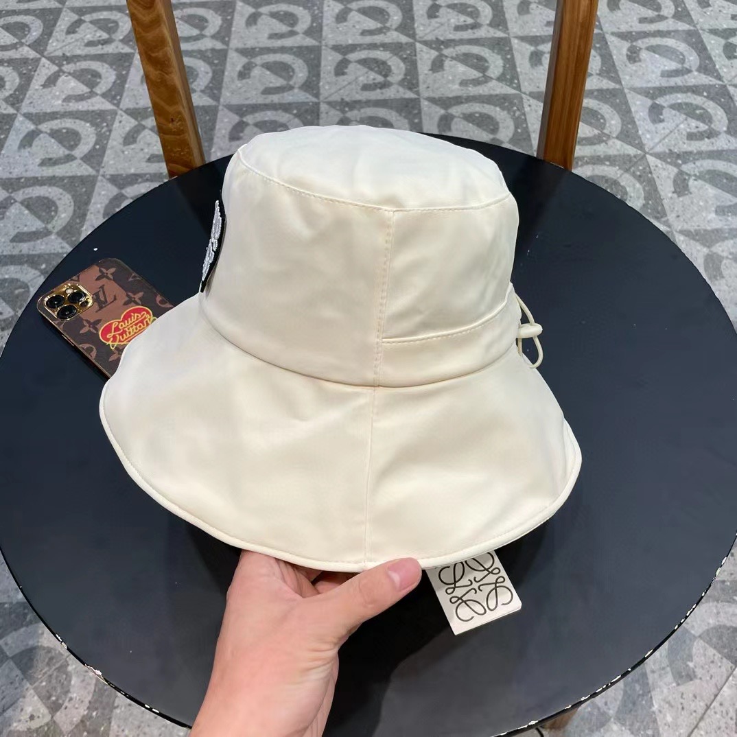 【LOEWE罗意威】2024新款长沿简约遮阳渔夫帽🌈 经典男女款～百搭休闲