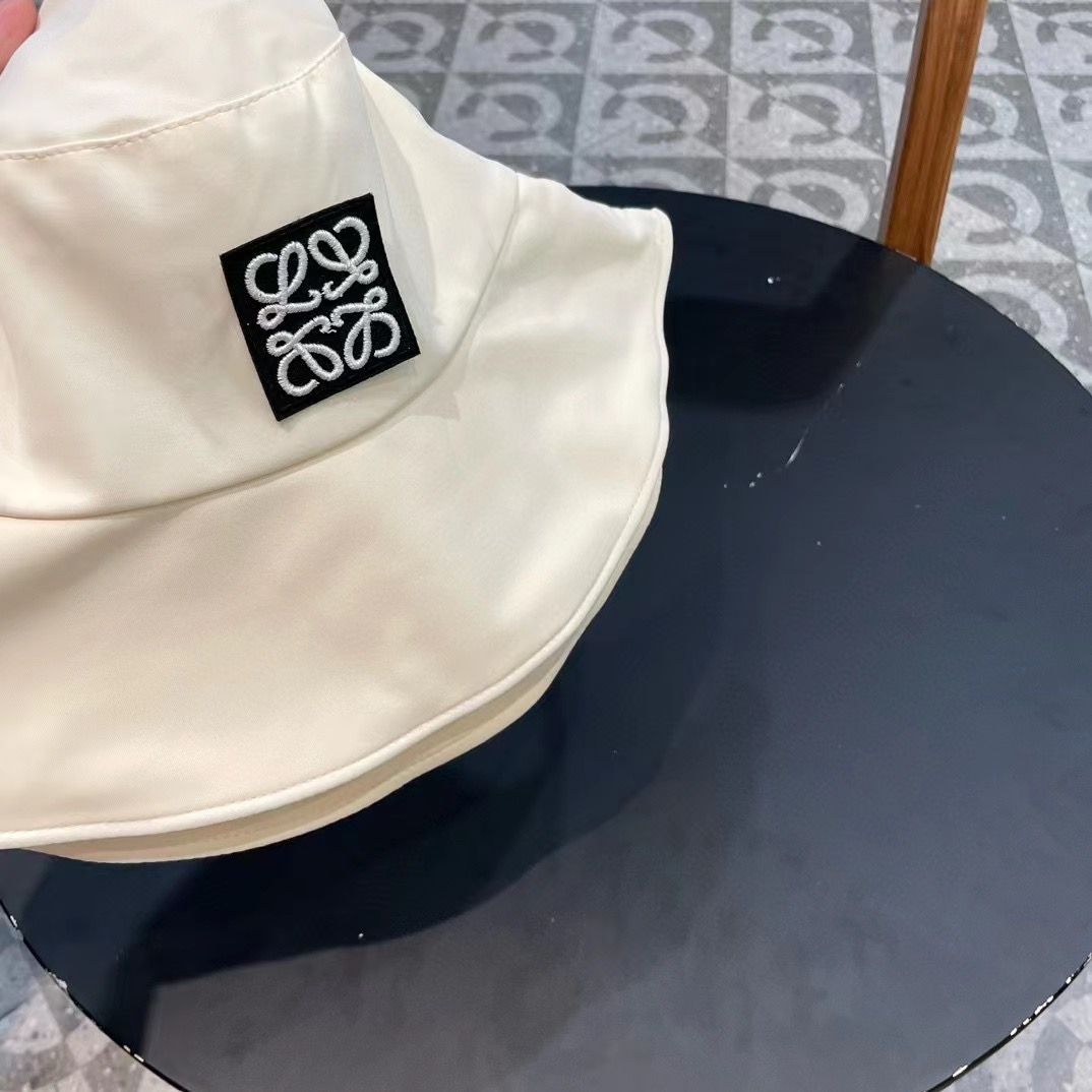 【LOEWE罗意威】2024新款长沿简约遮阳渔夫帽🌈 经典男女款～百搭休闲