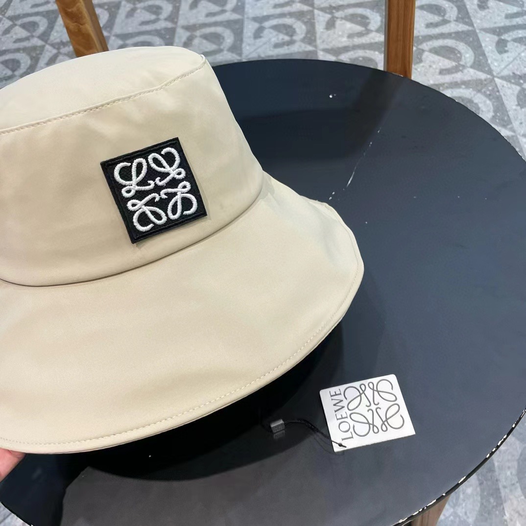 【LOEWE罗意威】2024新款长沿简约遮阳渔夫帽🌈 经典男女款～百搭休闲