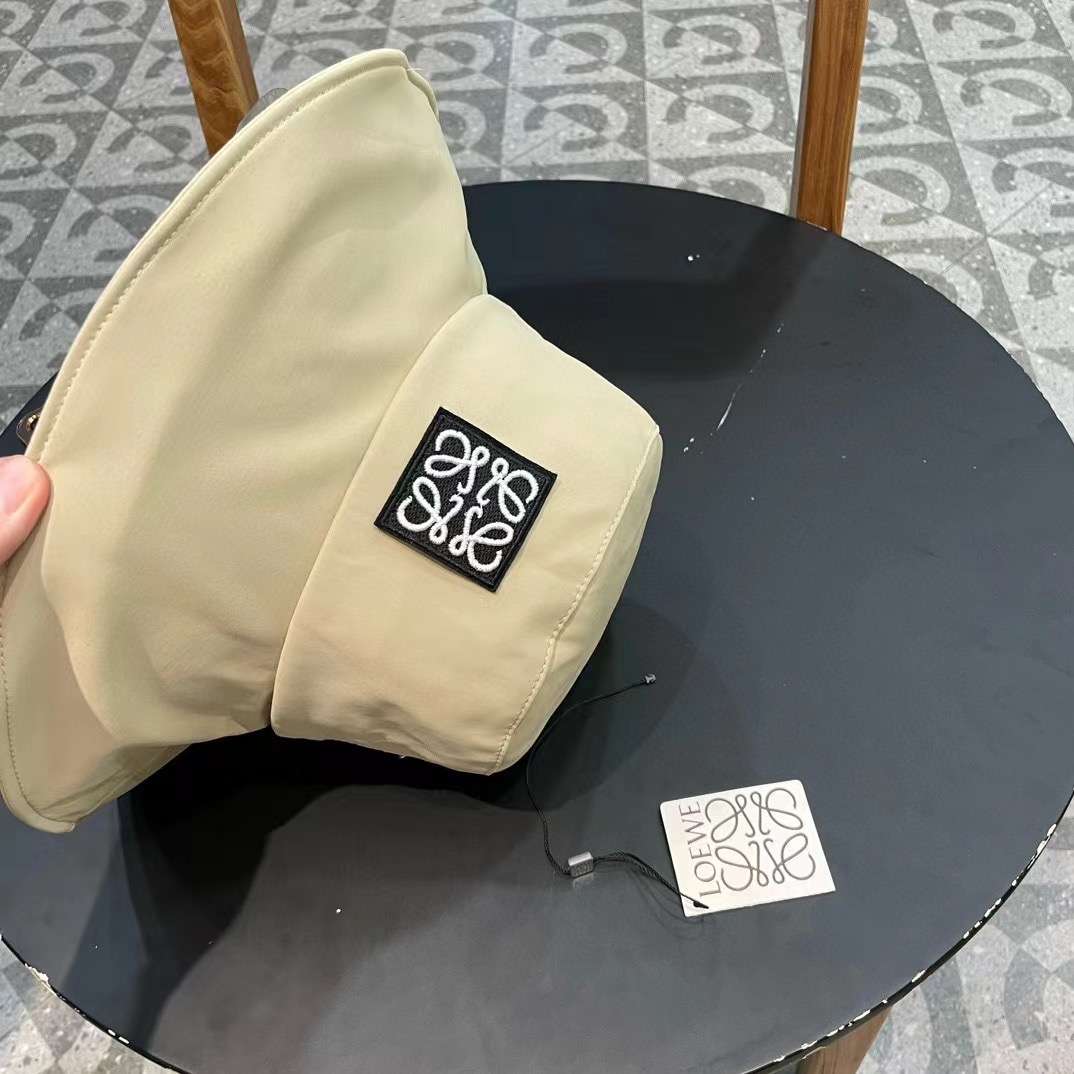 【LOEWE罗意威】2024新款长沿简约遮阳渔夫帽🌈 经典男女款～百搭休闲