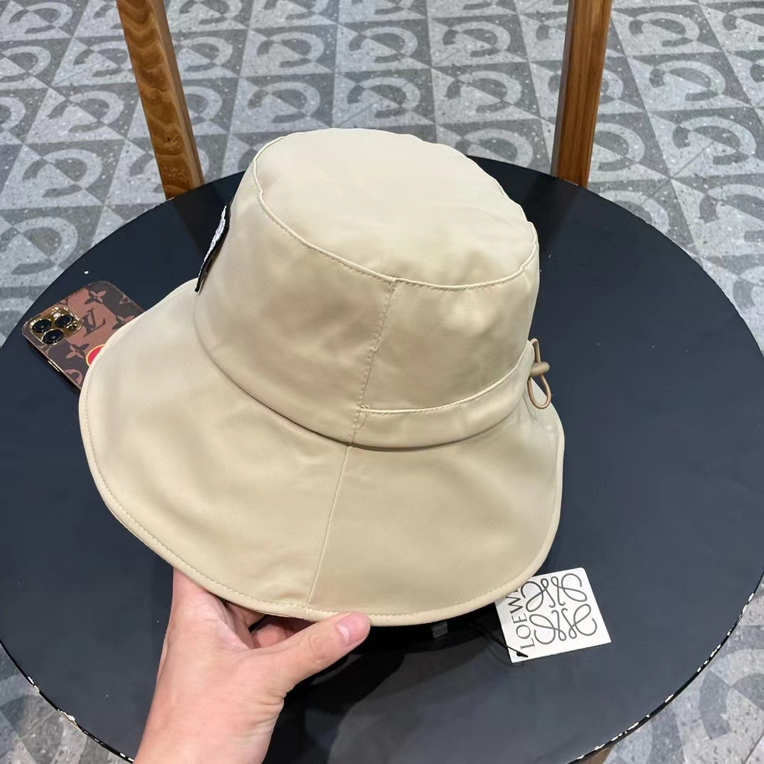 【LOEWE罗意威】2024新款长沿简约遮阳渔夫帽🌈 经典男女款～百搭休闲
