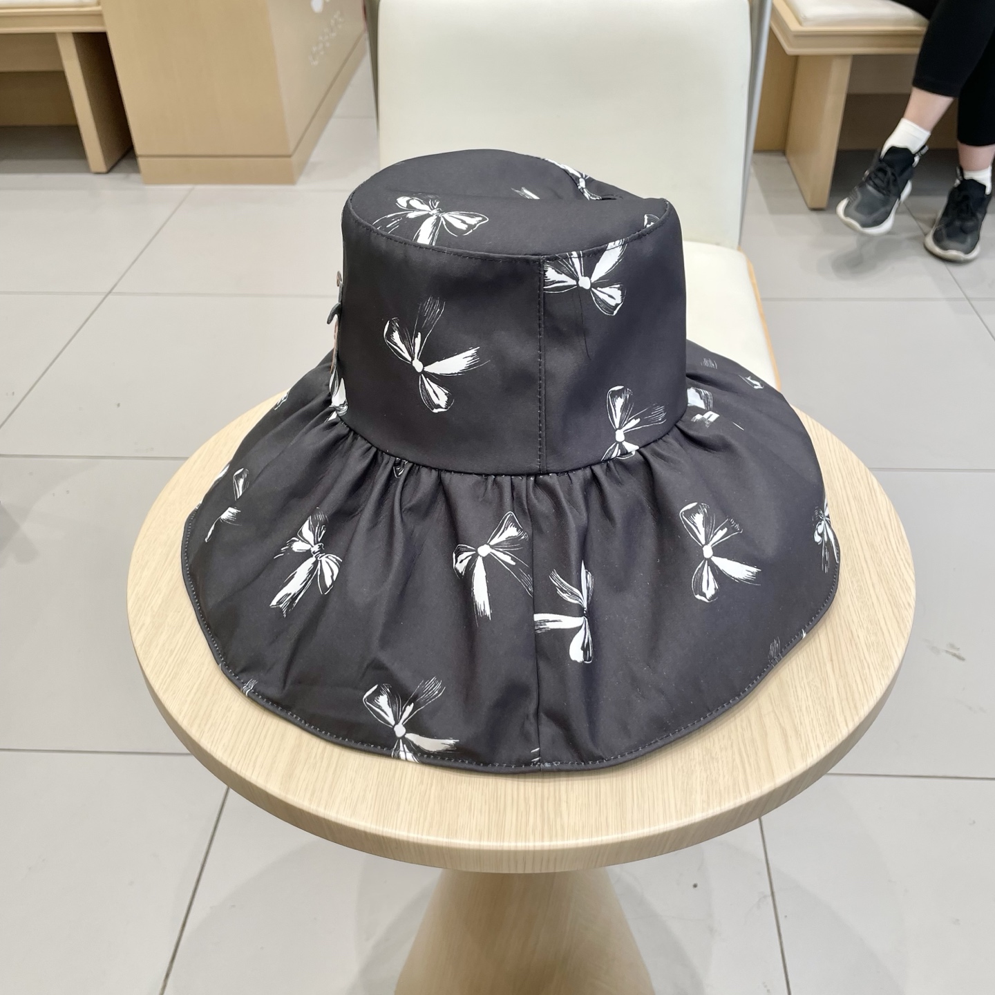 塞琳Celine2026新款渔夫帽女夏季大帽檐遮阳防晒帽子遮脸防紫外线海边太阳帽