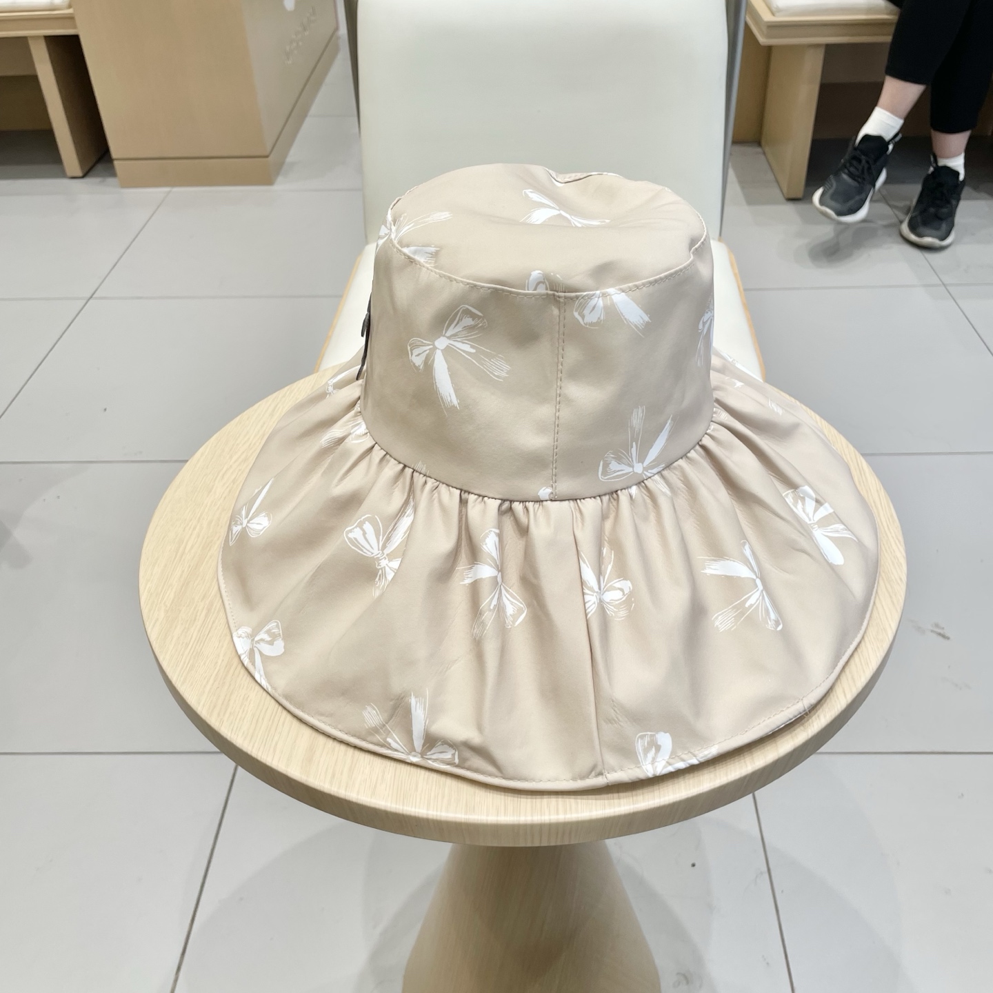 塞琳Celine2026新款渔夫帽女夏季大帽檐遮阳防晒帽子遮脸防紫外线海边太阳帽