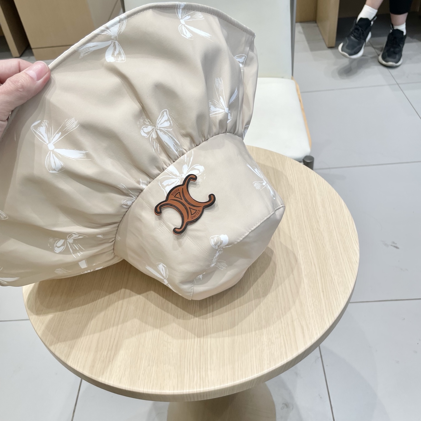 塞琳Celine2026新款渔夫帽女夏季大帽檐遮阳防晒帽子遮脸防紫外线海边太阳帽