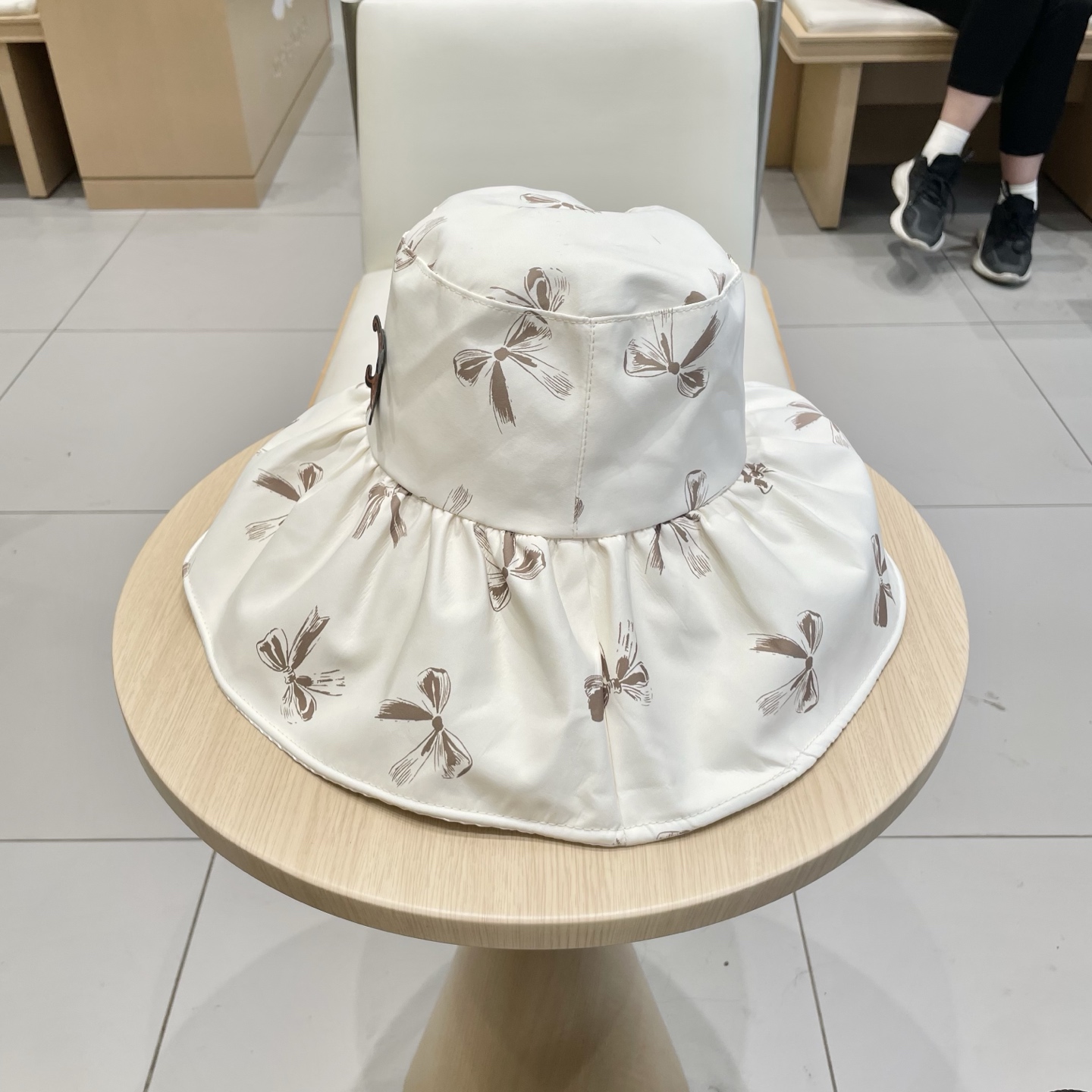 塞琳Celine2026新款渔夫帽女夏季大帽檐遮阳防晒帽子遮脸防紫外线海边太阳帽