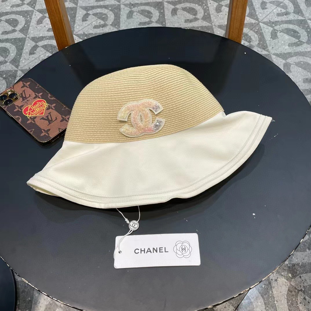 NO:223087,Chanel Chanel bow fisherman hat women's face showing small summer UV anti-ray straw hat large brim covers the face sun hat sun hat trendy hat straw hat fisherman hat baseball hat knit hat, hat, chanel, chanel, espadrilles, hats19860909chanel香奈儿蝴蝶结渔夫帽子女显脸小夏季防紫外线草帽大檐遮脸防晒帽太阳帽潮帽子草帽渔夫帽棒球帽针织帽,帽子,chanel,chanel,espadrilles,hats,hat
