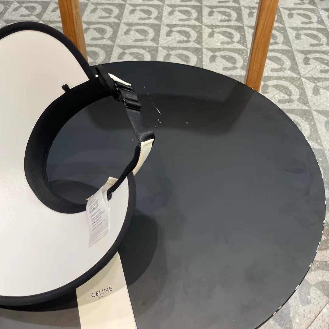   赛琳cellne防晒帽子女夏硬大檐空顶帽骑行防紫外线遮脸太阳帽百搭遮阳帽