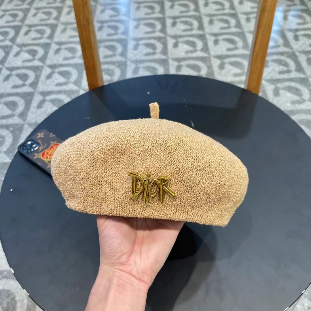 NO:223188,Dior new solid color beret women's face showing small spring and summer thin breathable pumpkin hat literary versatile painter hat hat straw hat fisherman hat baseball hat knit hat, hat, dior, espadrilles, hats19860909Dior新款纯色贝雷帽子女显脸小春夏薄款透气南瓜帽文艺百搭画家帽帽子草帽渔夫帽棒球帽针织帽,帽子,dior,espadrilles,hats,hat