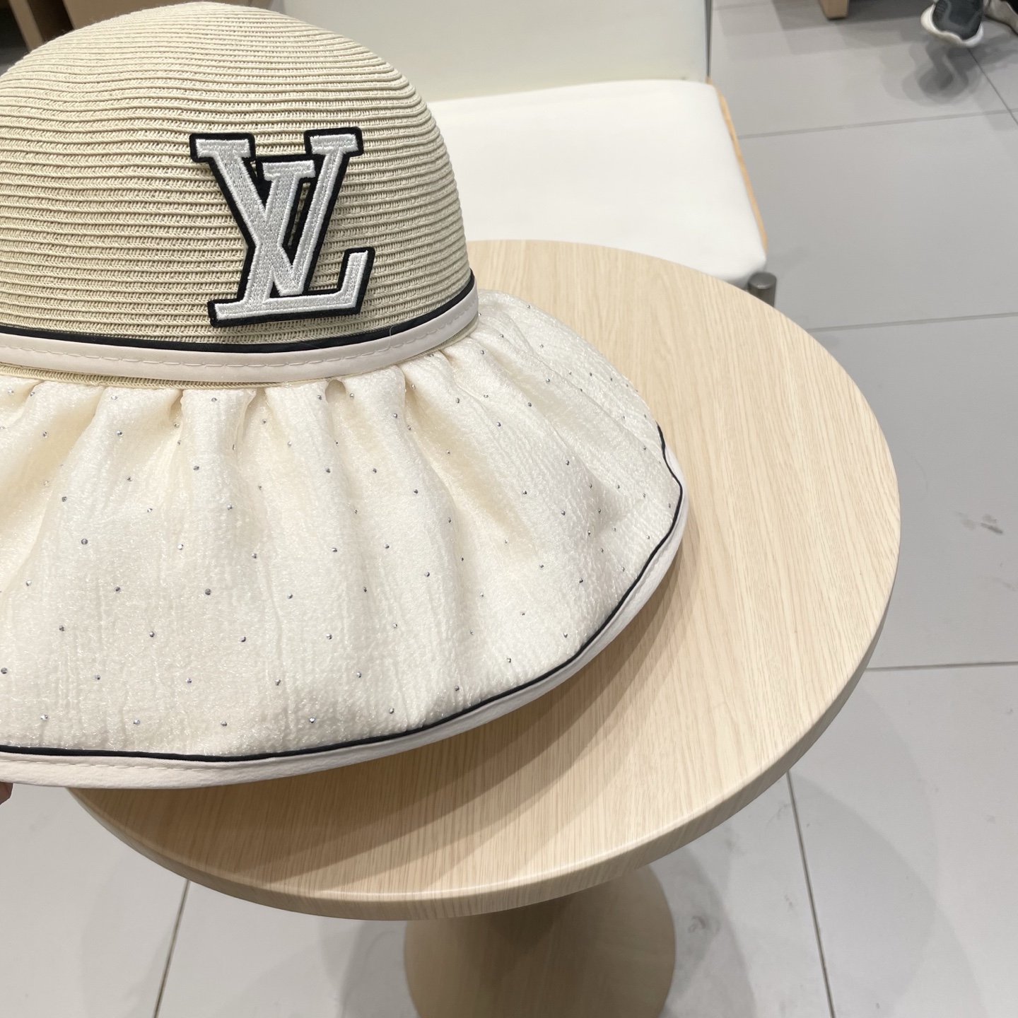🧢路易威登棒球帽 LouisVuitton😍2025时尚新款透气防晒夏季遮阳帽女韩版防紫外线大檐高品质渔