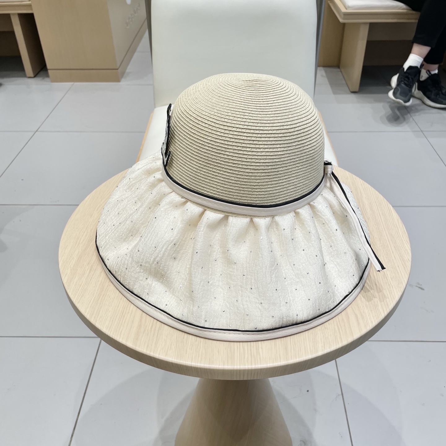 🧢路易威登棒球帽 LouisVuitton😍2025时尚新款透气防晒夏季遮阳帽女韩版防紫外线大檐高品质渔