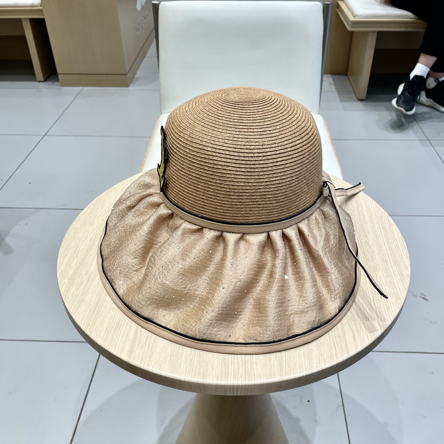 🧢路易威登棒球帽 LouisVuitton😍2025时尚新款透气防晒夏季遮阳帽女韩版防紫外线大檐高品质渔