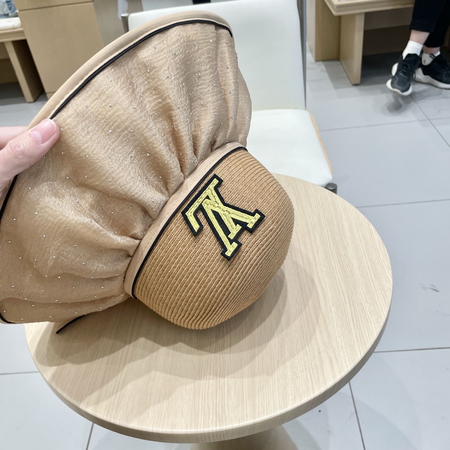 🧢路易威登棒球帽 LouisVuitton😍2025时尚新款透气防晒夏季遮阳帽女韩版防紫外线大檐高品质渔