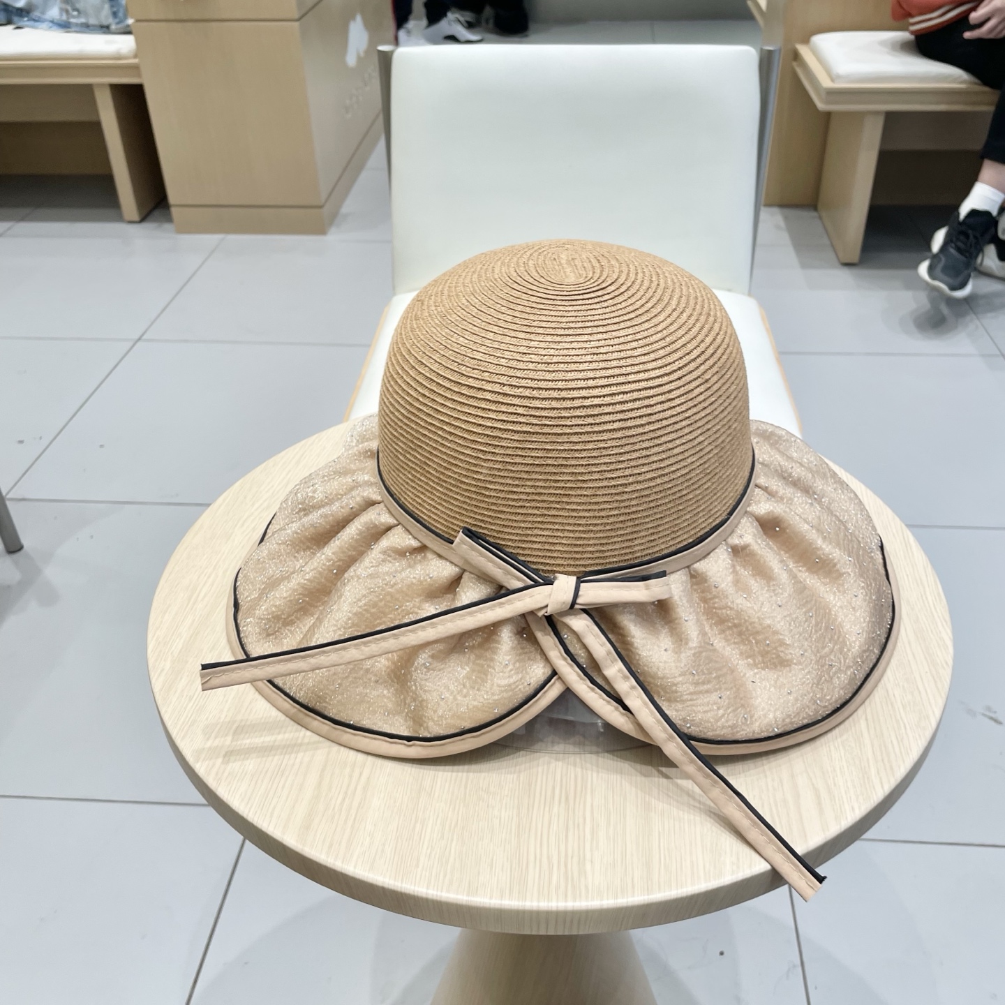 🧢路易威登棒球帽 LouisVuitton😍2025时尚新款透气防晒夏季遮阳帽女韩版防紫外线大檐高品质渔