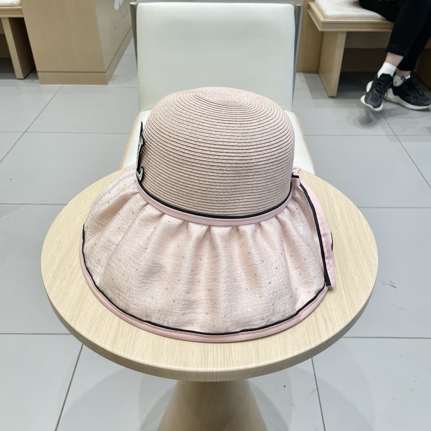 🧢路易威登棒球帽 LouisVuitton😍2025时尚新款透气防晒夏季遮阳帽女韩版防紫外线大檐高品质渔