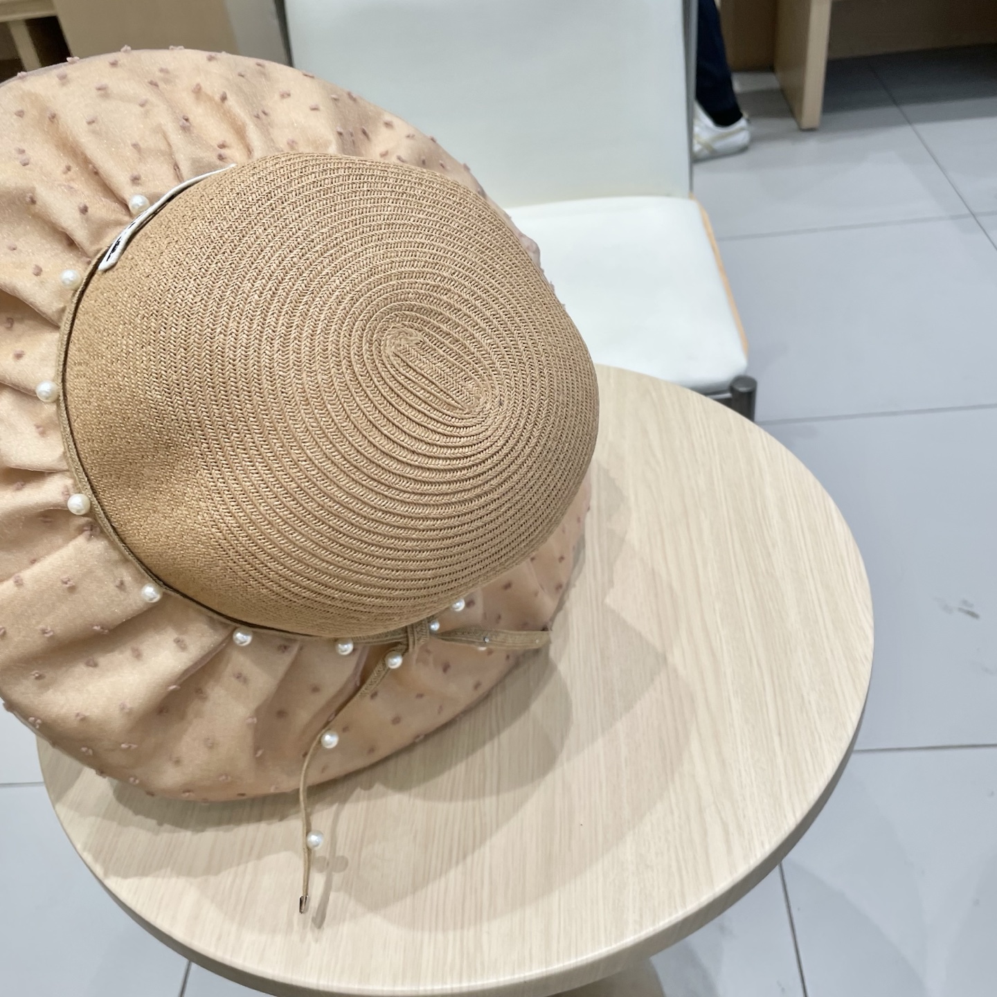  Chanel香奈儿夏季大檐显脸小优雅遮阳帽女时尚百搭蝴蝶结防晒帽海边出游渔夫帽