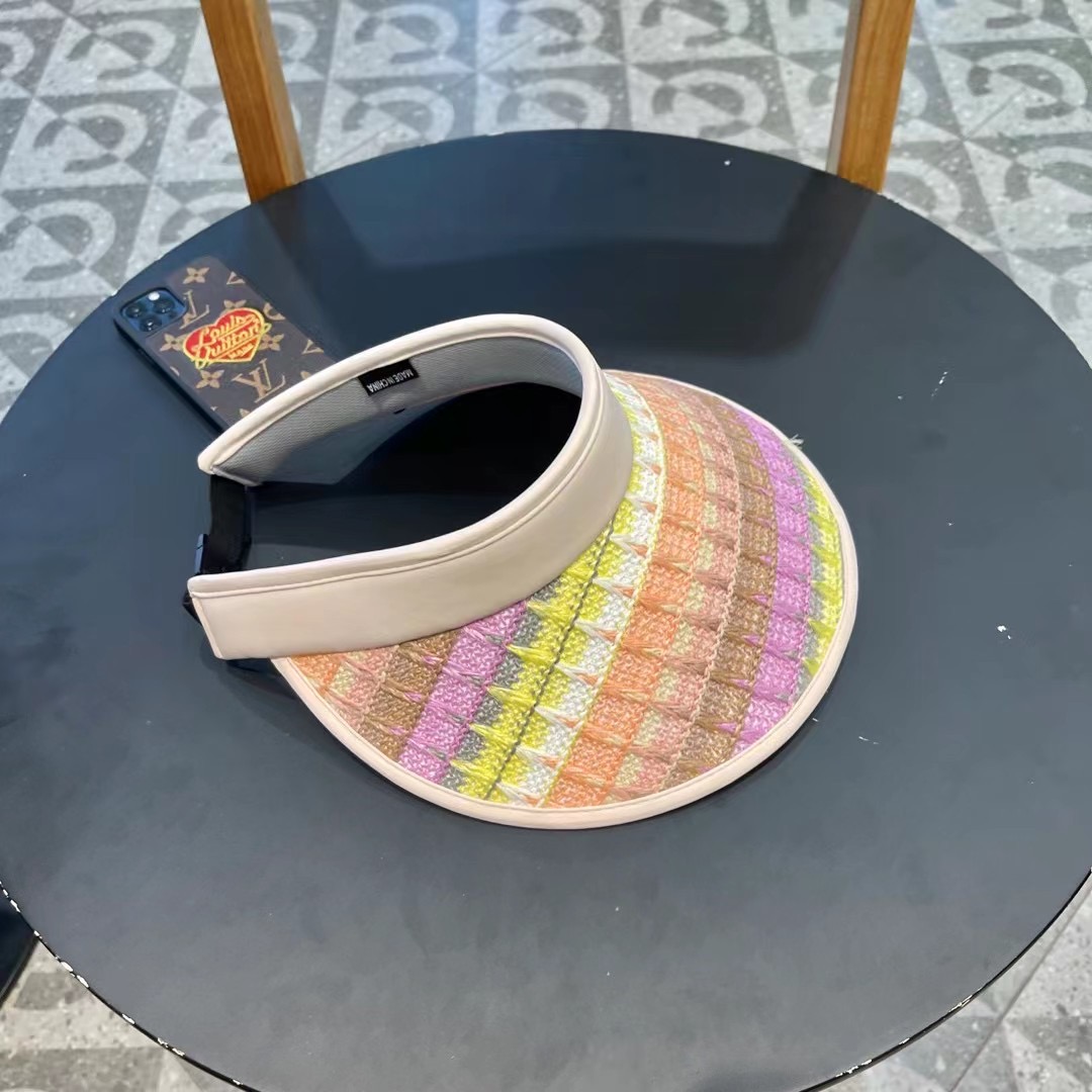  赛琳 Celine空顶uv防晒帽女夏季防紫外线大帽檐沙滩遮阳草帽骑车遮脸太阳帽子