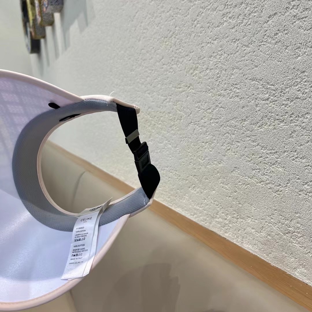  赛琳 Celine空顶uv防晒帽女夏季防紫外线大帽檐沙滩遮阳草帽骑车遮脸太阳帽子