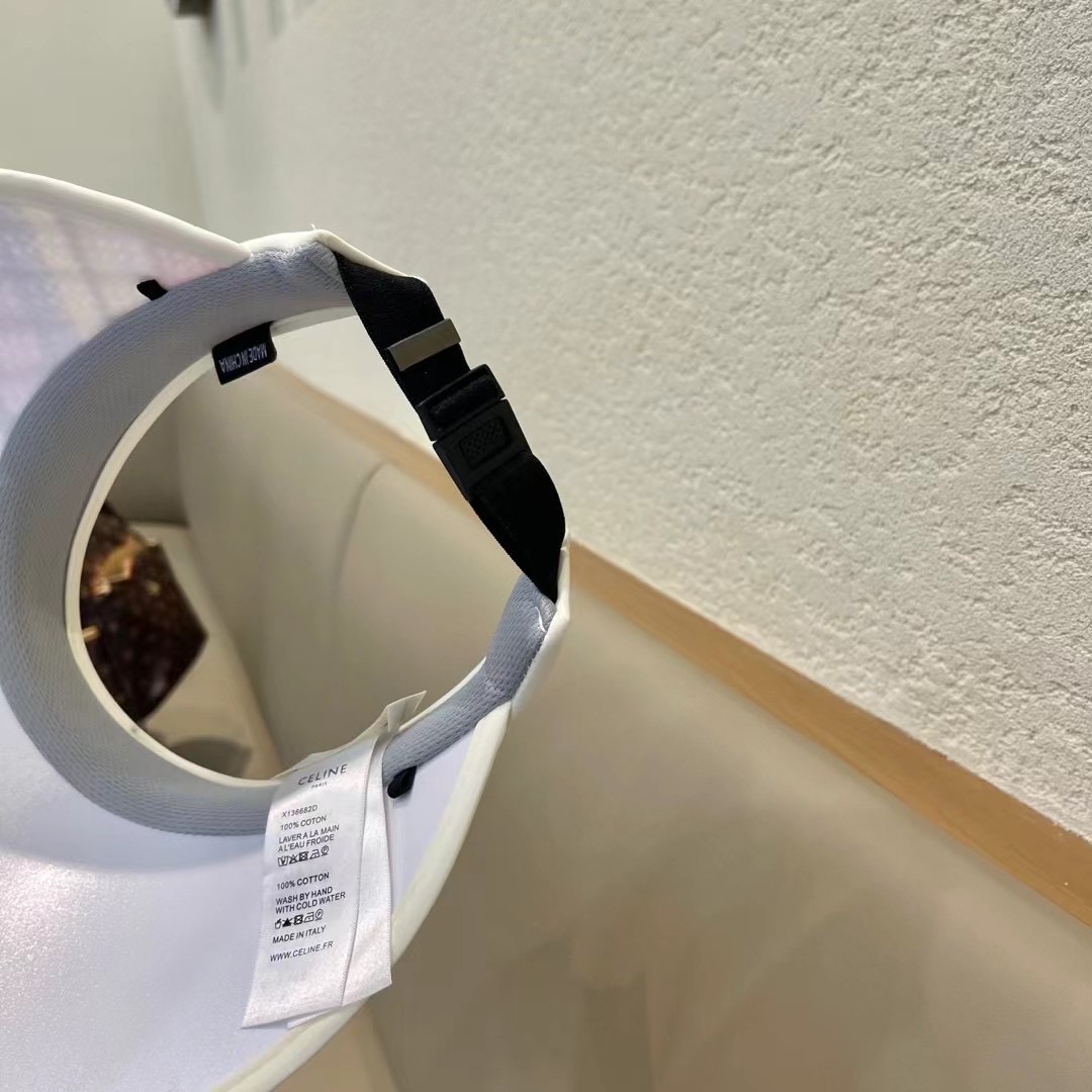  赛琳 Celine空顶uv防晒帽女夏季防紫外线大帽檐沙滩遮阳草帽骑车遮脸太阳帽子