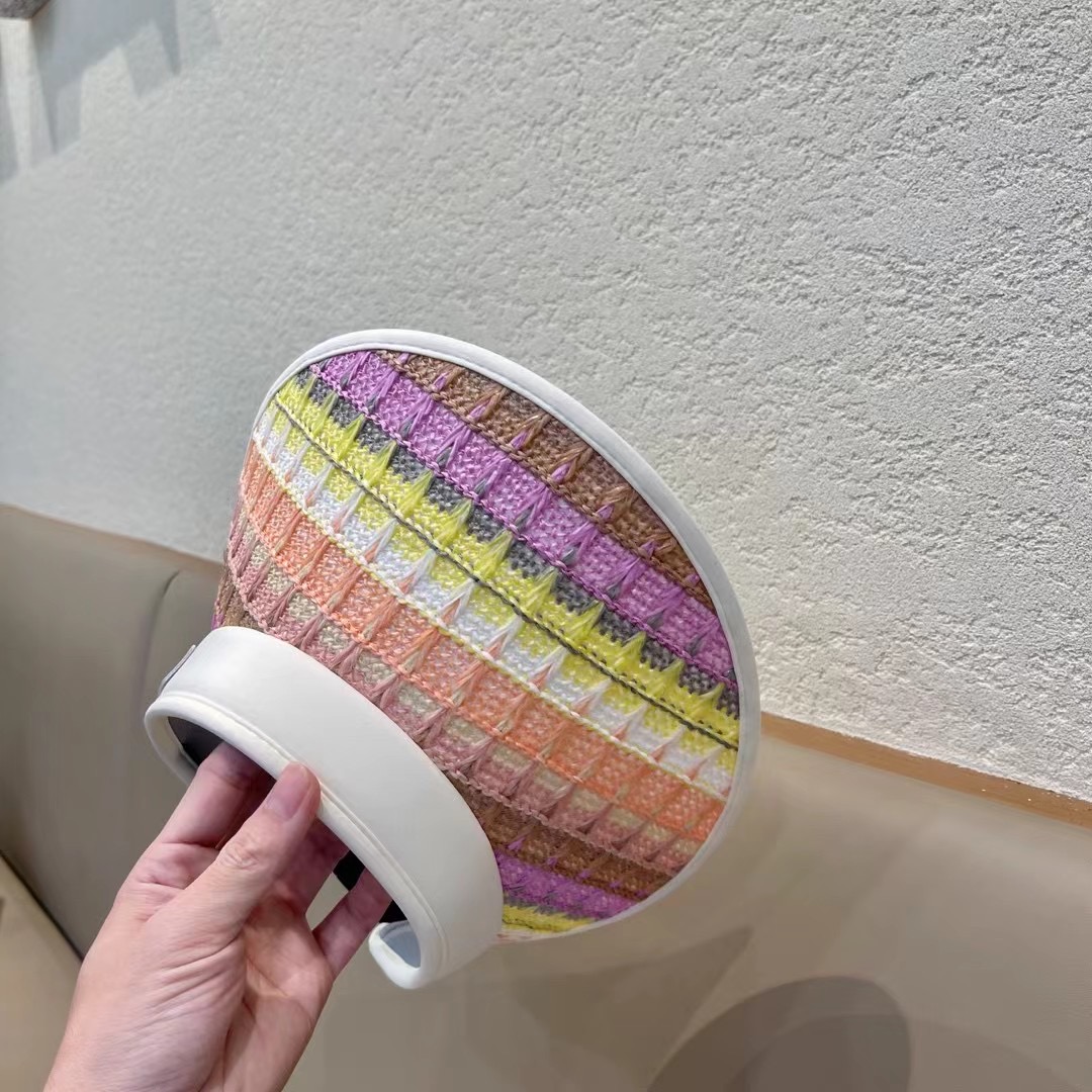  赛琳 Celine空顶uv防晒帽女夏季防紫外线大帽檐沙滩遮阳草帽骑车遮脸太阳帽子