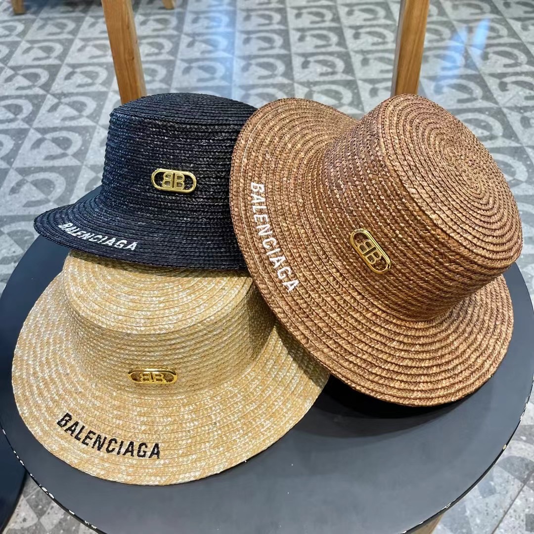 2024 Parisian Balenciaga Morning New Barley Weeding Cap: One-Size-Fits-All Street Selection - 图片 5