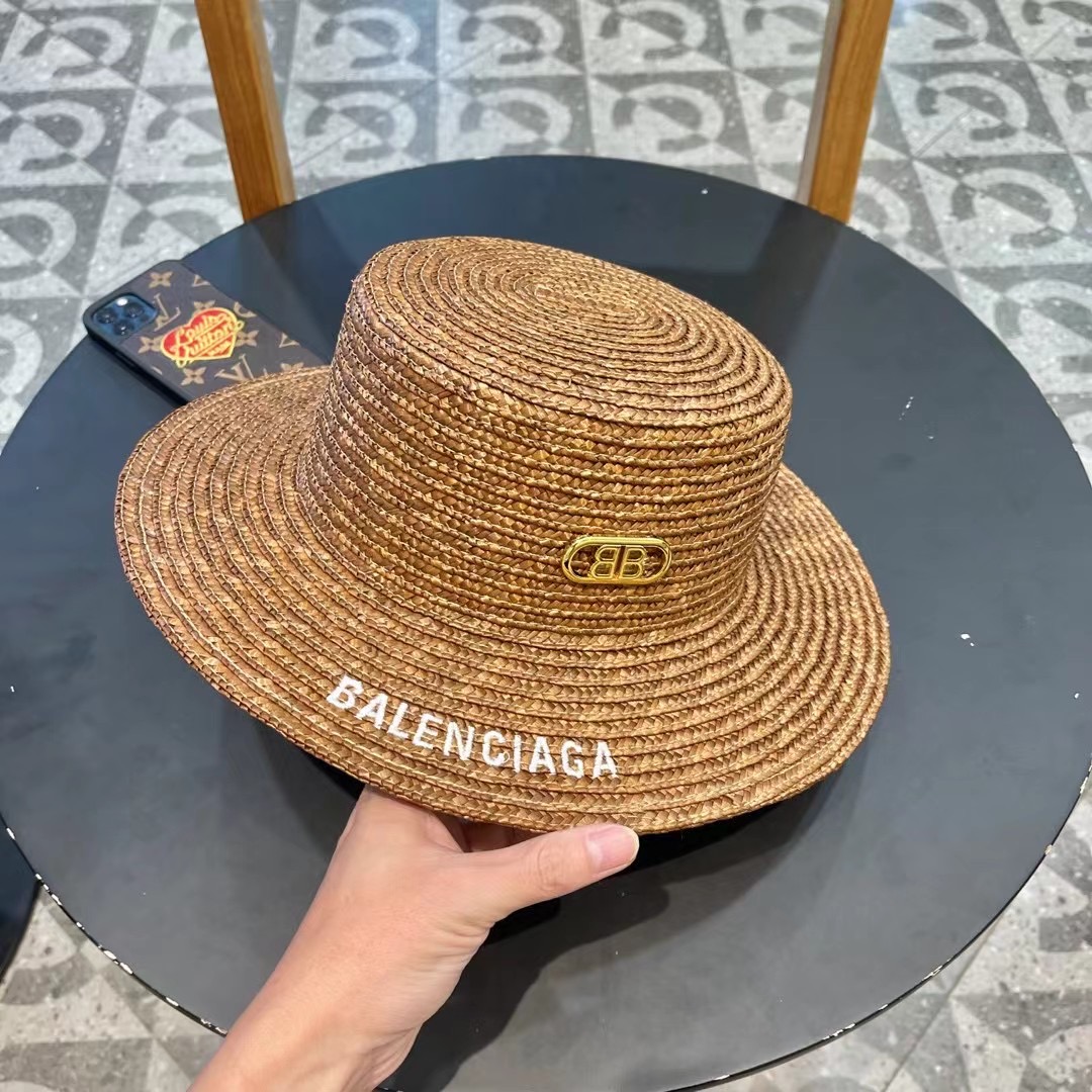 2024 Parisian Balenciaga Morning New Barley Weeding Cap: One-Size-Fits-All Street Selection - 图片 8