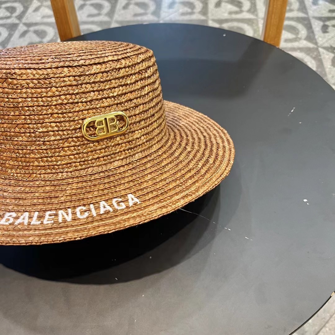 2024 Parisian Balenciaga Morning New Barley Weeding Cap: One-Size-Fits-All Street Selection - 图片 3