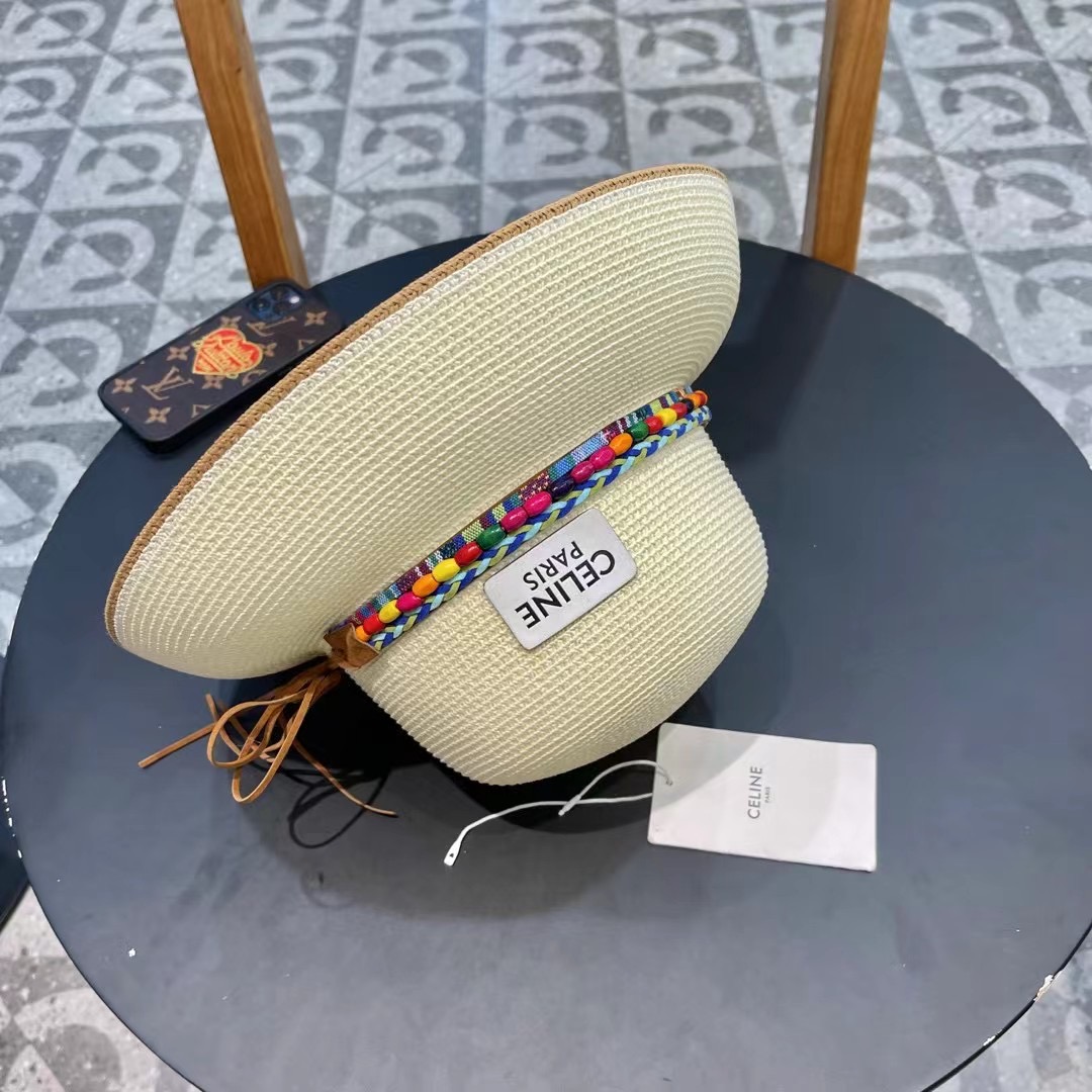 【赛琳】2026的新款草编遮阳草帽盆帽🤩沙滩风，简约大方，百搭单品～出街首选，新款帽型超美腻，新品上架