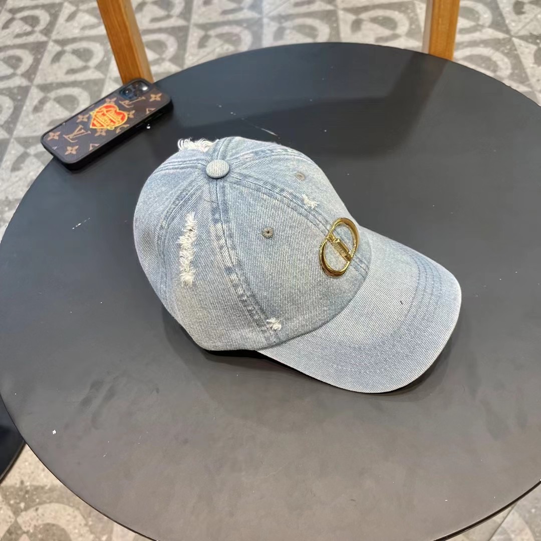 P105 Dior Diordio cap, male and female baseball cap, headline 57 cm - 图片 3