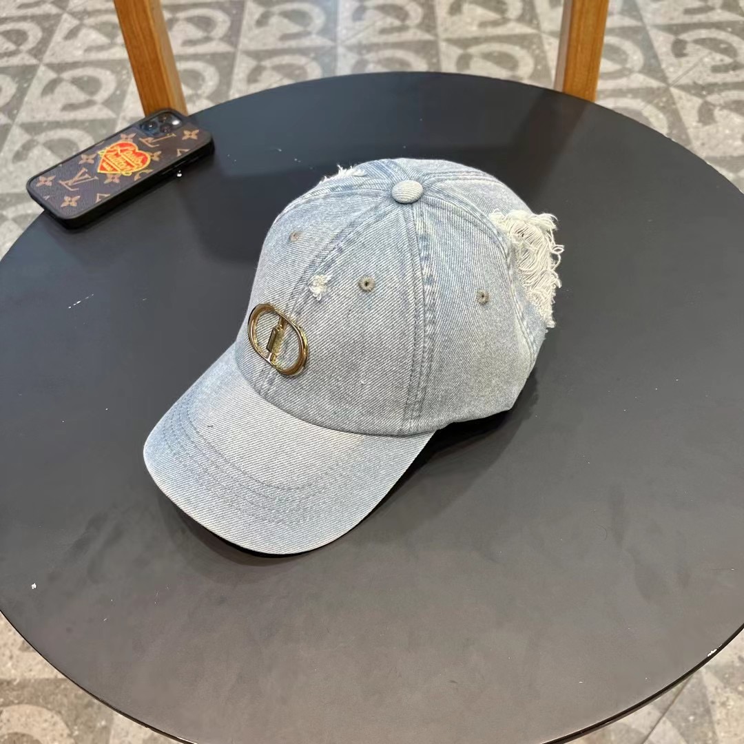 P105 Dior Diordio cap, male and female baseball cap, headline 57 cm - 图片 2