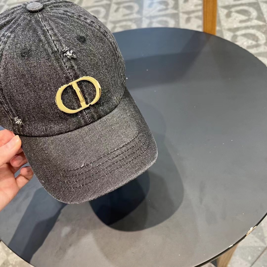 P105 Dior Diordio cap, male and female baseball cap, headline 57 cm - 图片 4