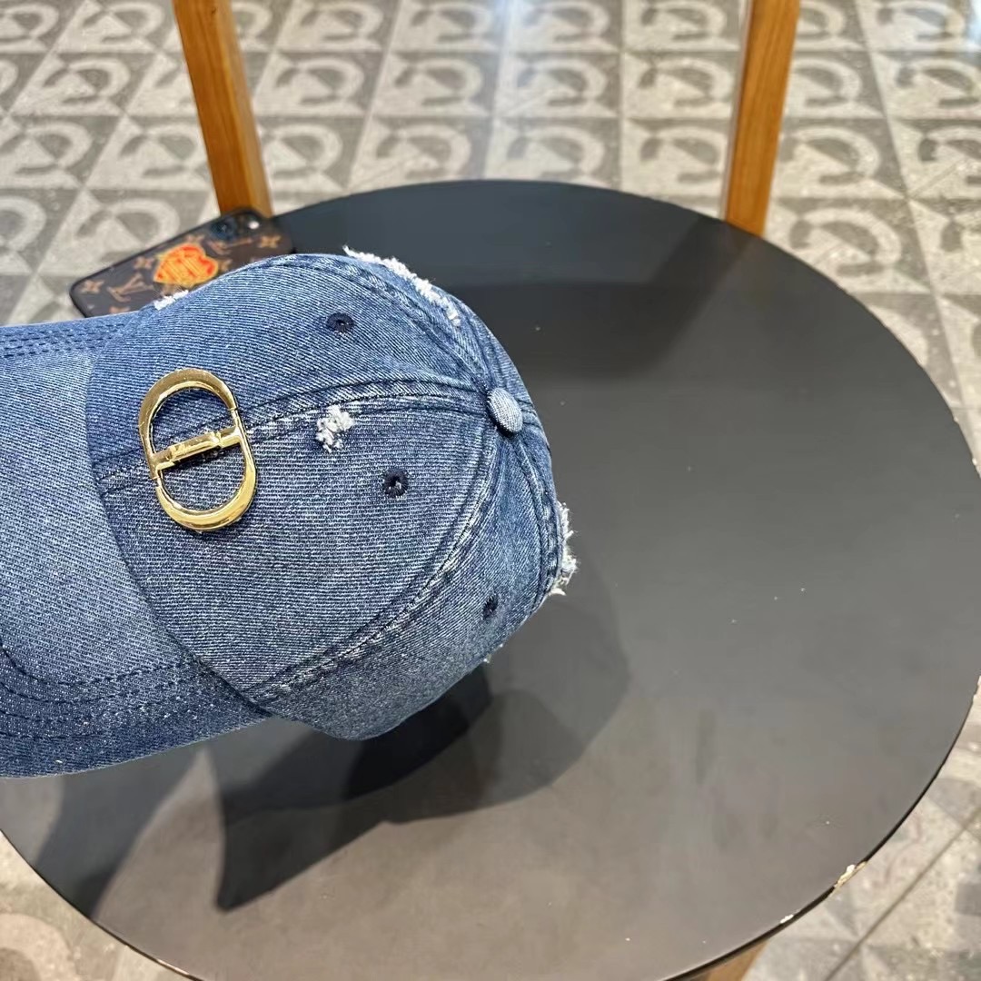 P105 Dior Diordio cap, male and female baseball cap, headline 57 cm - 图片 9