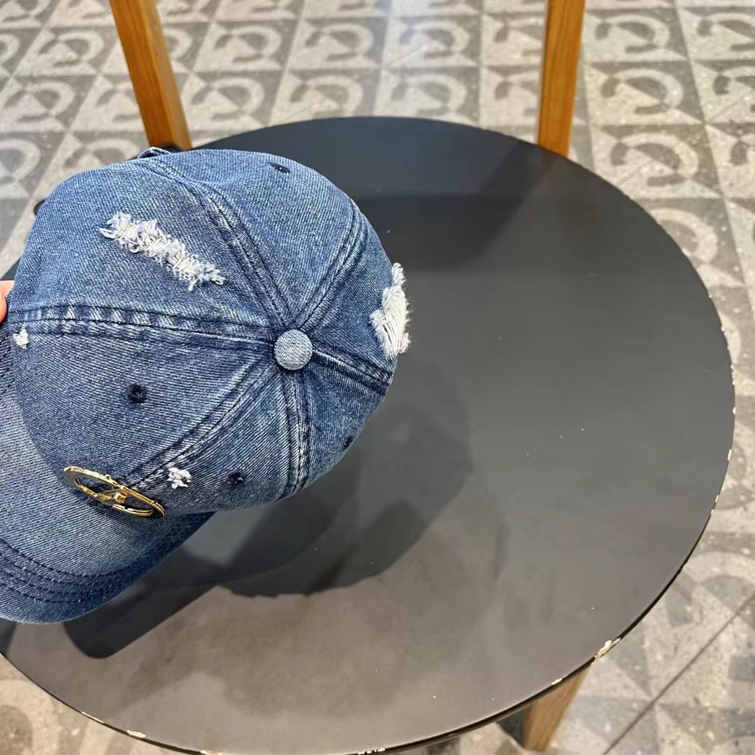 P105 Dior Diordio cap, male and female baseball cap, headline 57 cm - 图片 6